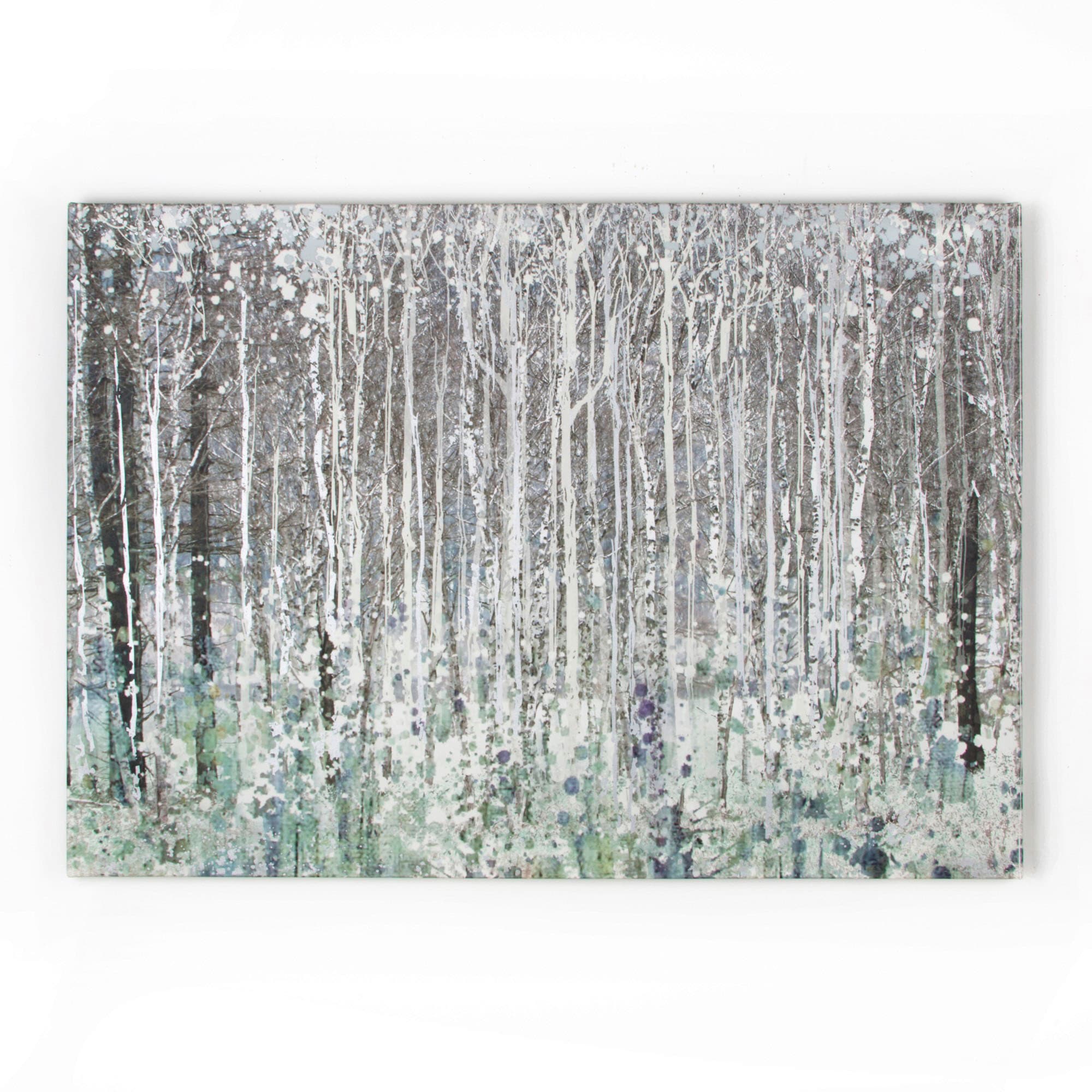 Art for the home Leinwandbild »Watercolour woods«, Wald, Watercolour woods