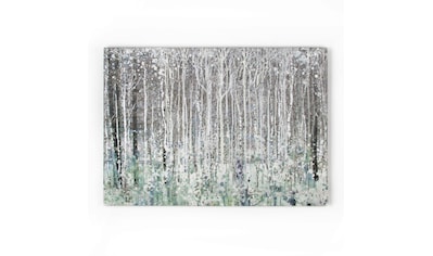 Leinwandbild »Watercolour woods«, Wald