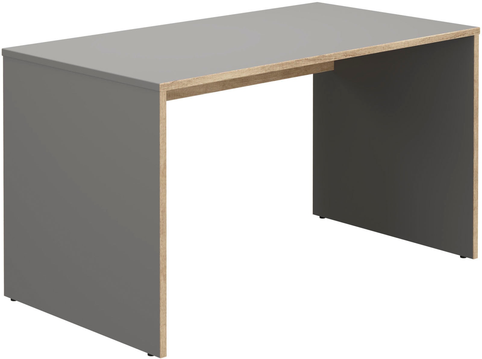 PAIDI Kinderschreibtisch "STIENE in Beige oder Grau, 130x70 cm" B/H/T ca. 130/73/70cm, stabiler und langlebiger Schreibtisch, kratzfest, leicht zu reinigen