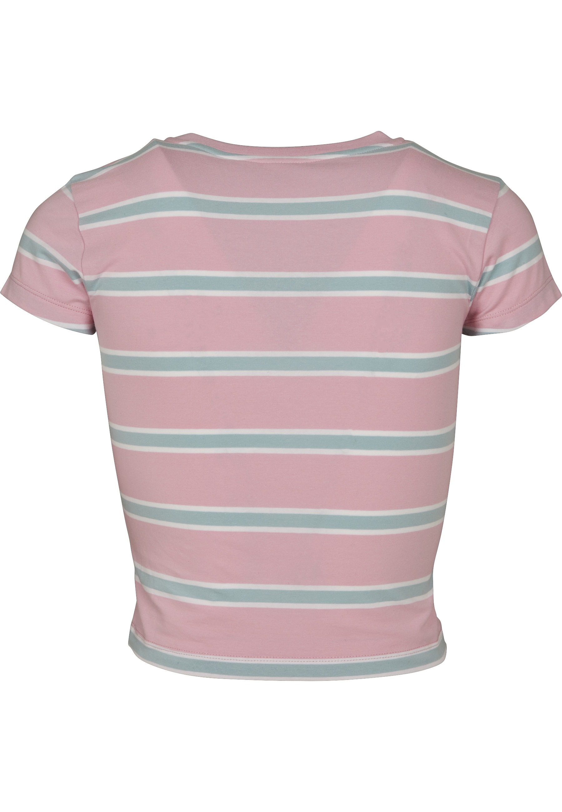 URBAN CLASSICS T-Shirt "Urban Classics Damen Ladies Stripe Cropped Tee" 1 S günstig online kaufen