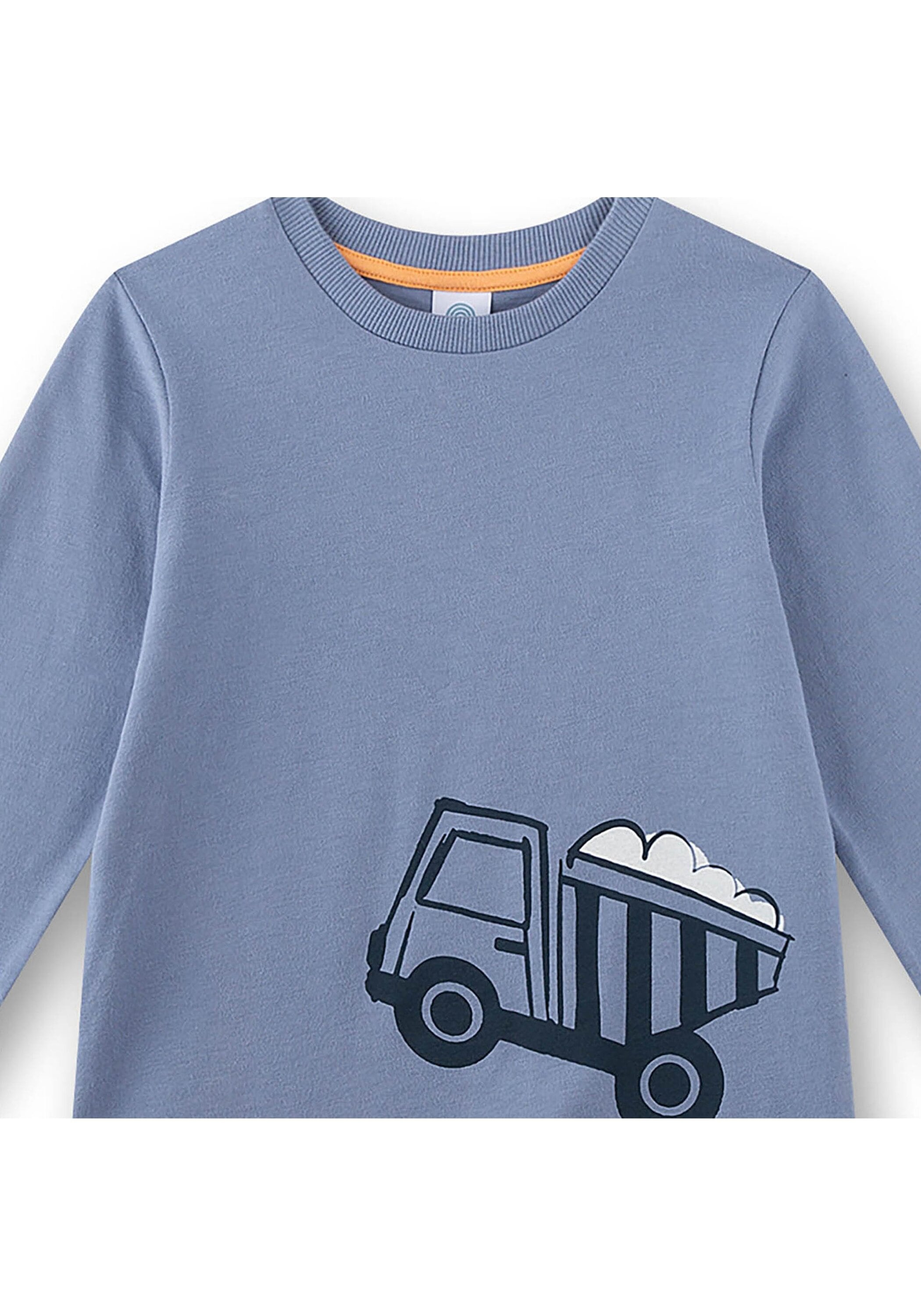 Sanetta Schlafanzug »Pyjama Schlafanzug Bagger lang Kids 1er Pack« 1