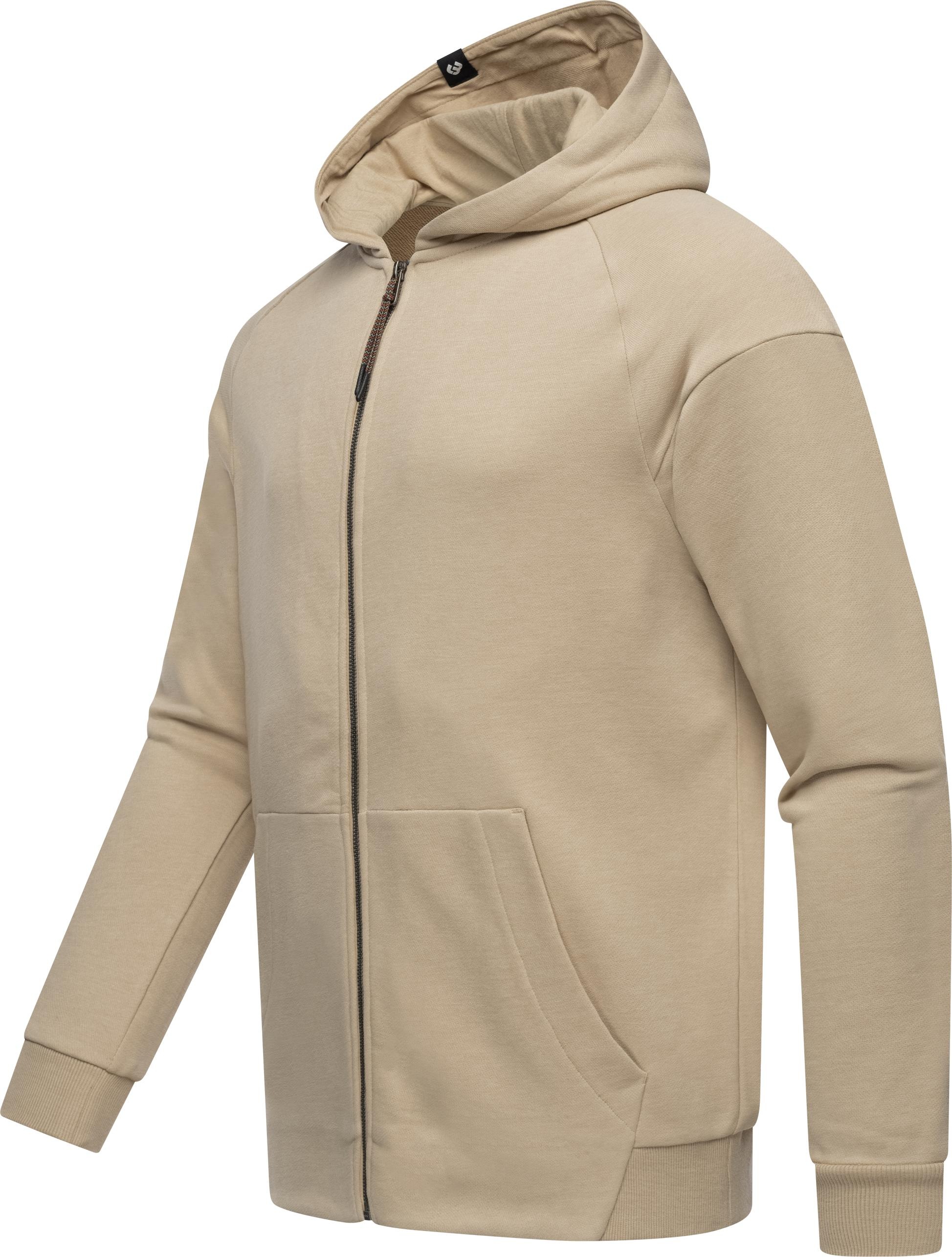 Ragwear Kapuzensweatjacke »Zenway«, Herren Basic Sweatjacke mit Kapuze