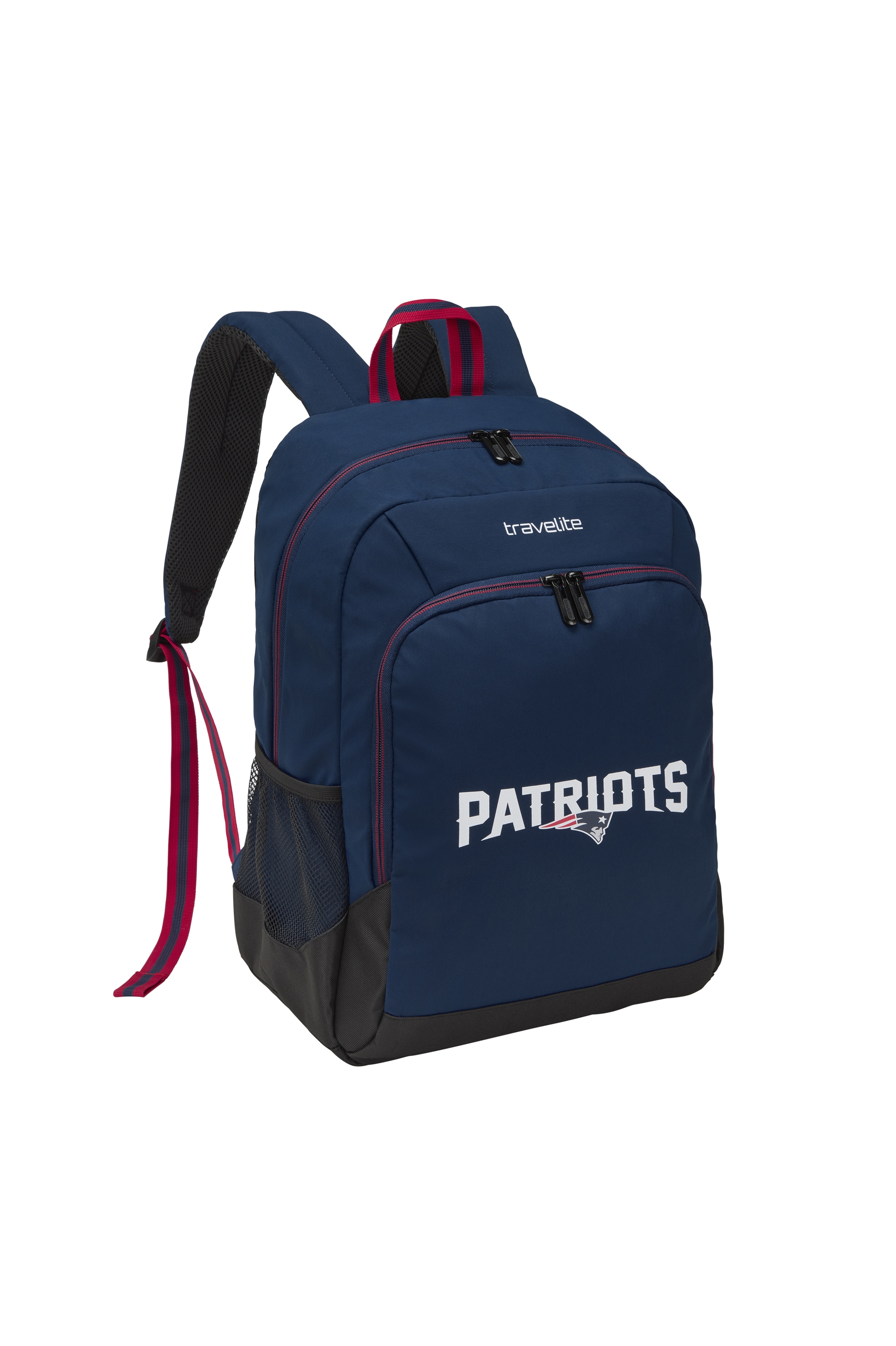 travelite Schulrucksack »travelite x NFL College Rucksack mit Laptopfach« Unisex, Laptop-Rucksack, 15"-Laptopfach, mit Aufsteckfunktion