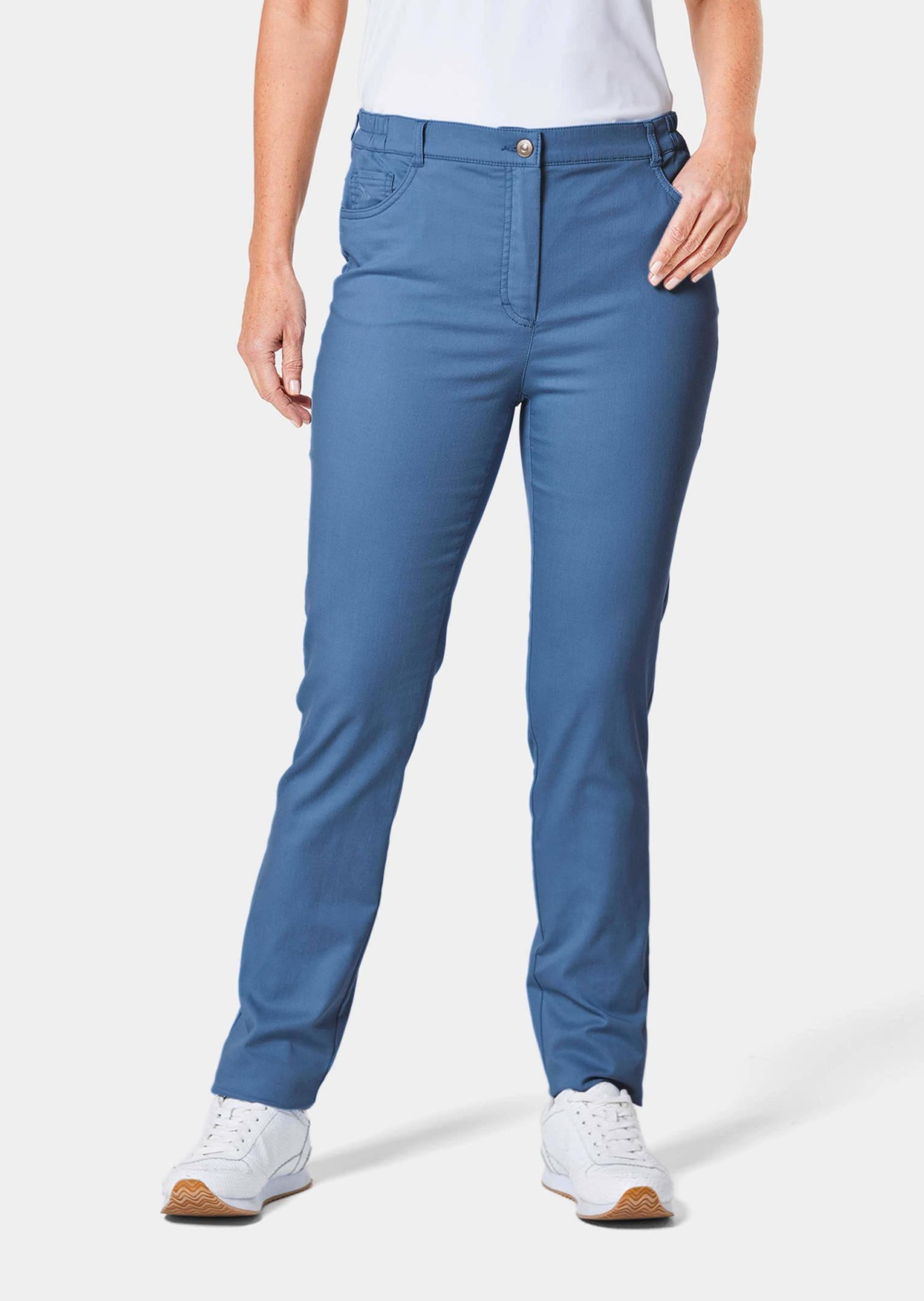 Goldner Louisa Comfort+ 2-in-1 Trousers Jeans Blue 42 3
