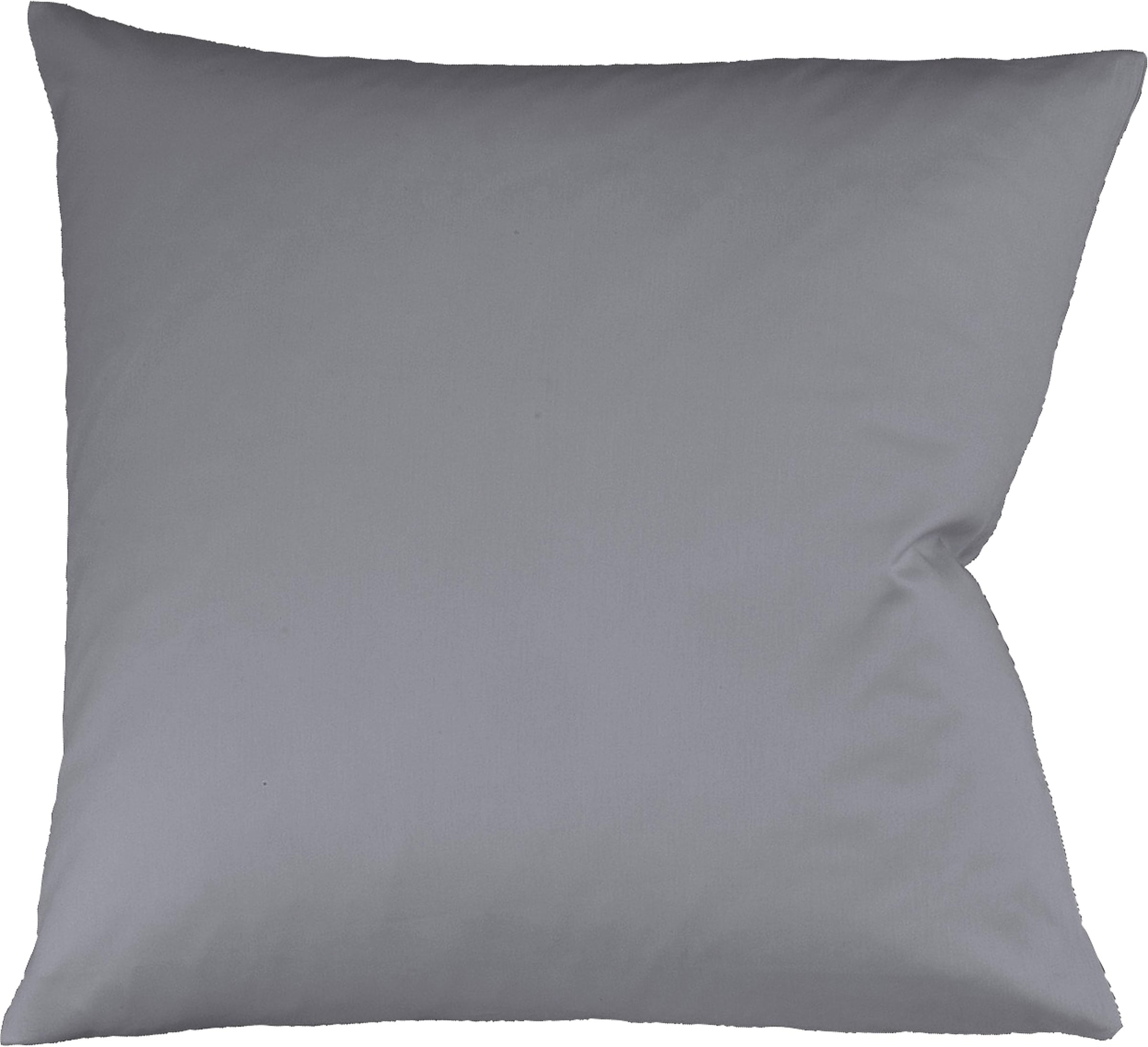 fleuresse Kissenbezug "Colours Mako Satin, 100% Baumwolle, mit Reißverschluss" Mako Satin, glänzend, glatt, Premium Qualität