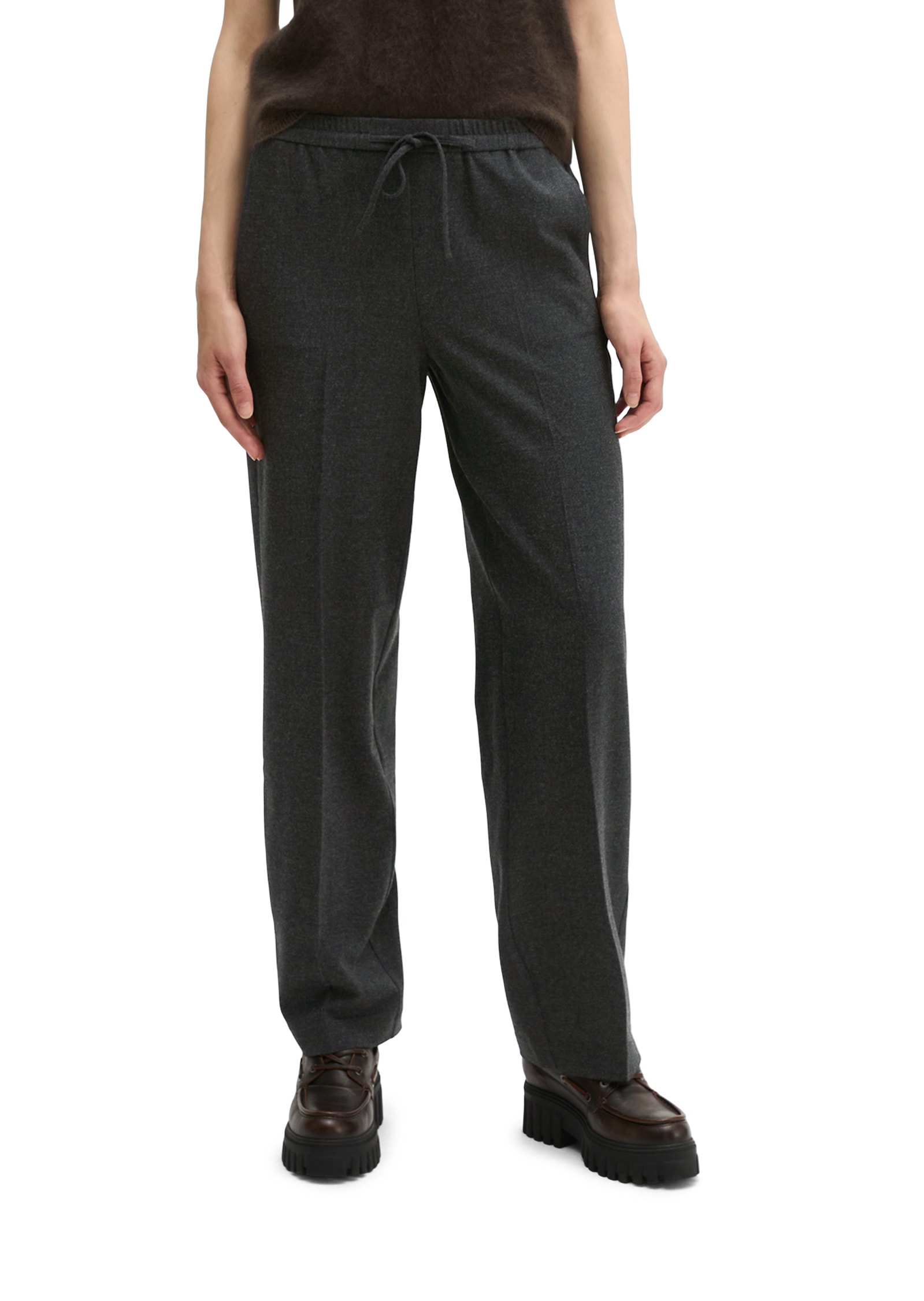Marc OPolo Chinohose "in Woll-Optik"