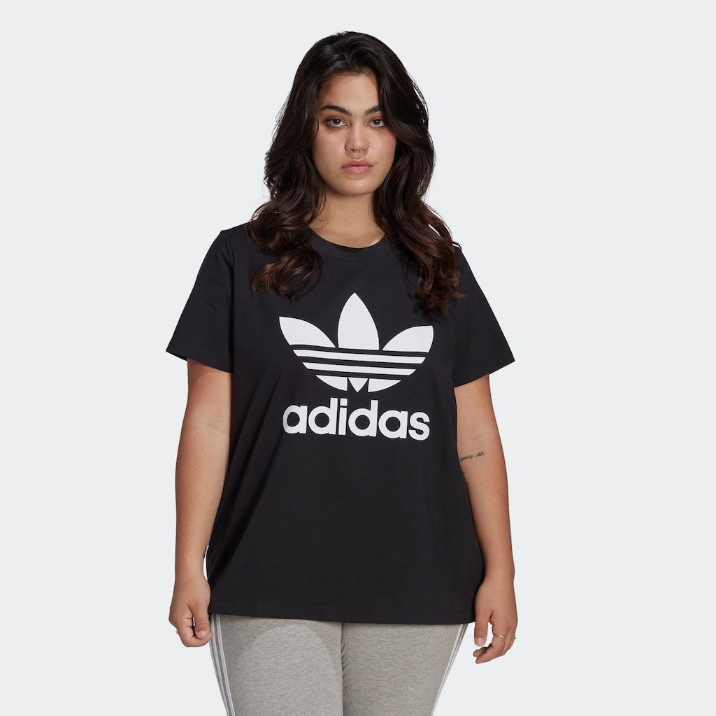 adidas Originals T-Shirt »ADICOLOR CLASSICS TREFOIL – GROSSE GRÖSSEN«