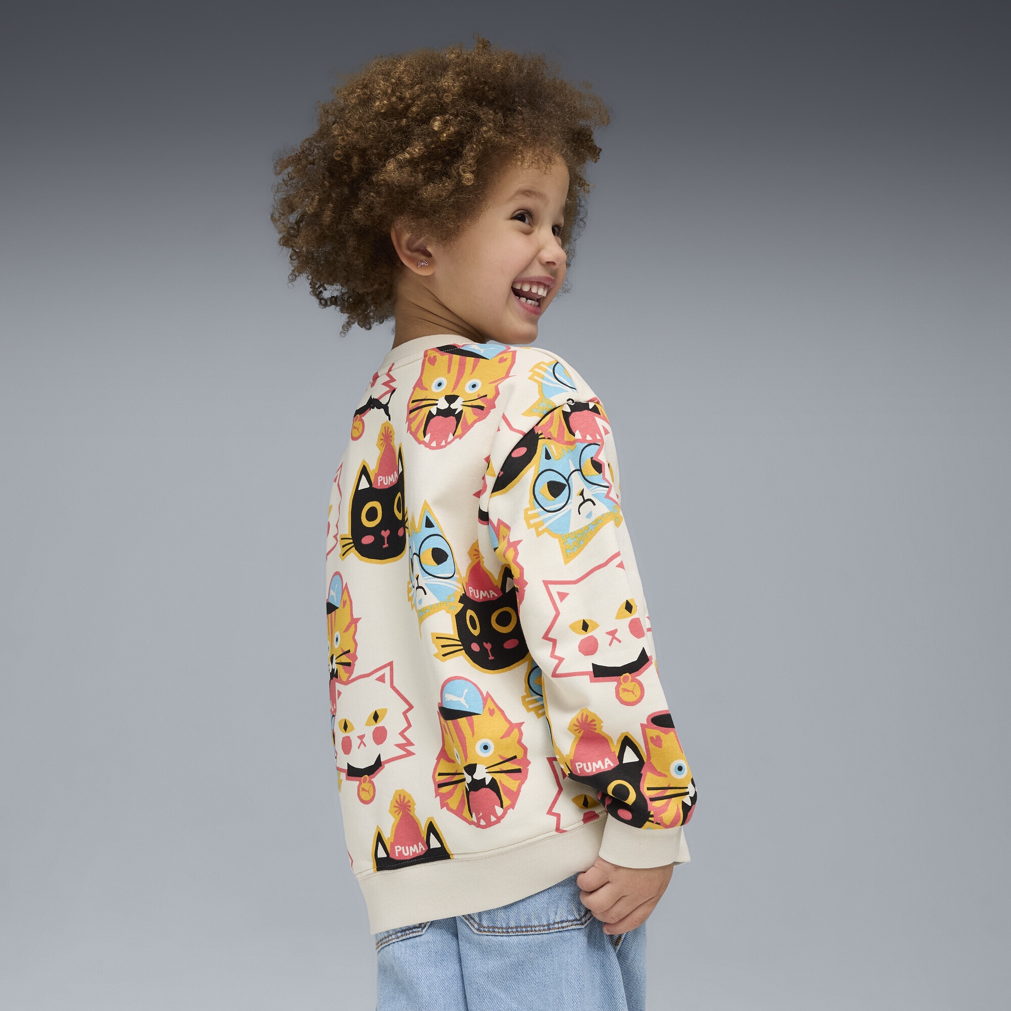 PUMA Sweatshirt »Moody Cat Sweatshirt Kinder«