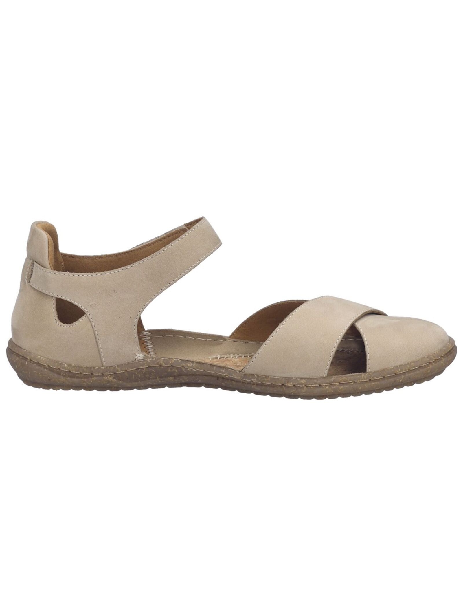 Sandale JOSEF SEIBEL "Caitlyn 05, creme", Damen, Gr. 40, beige (creme), Obermaterial: 100% Rindsleder Leather cow., Schuhe Sandale 3
