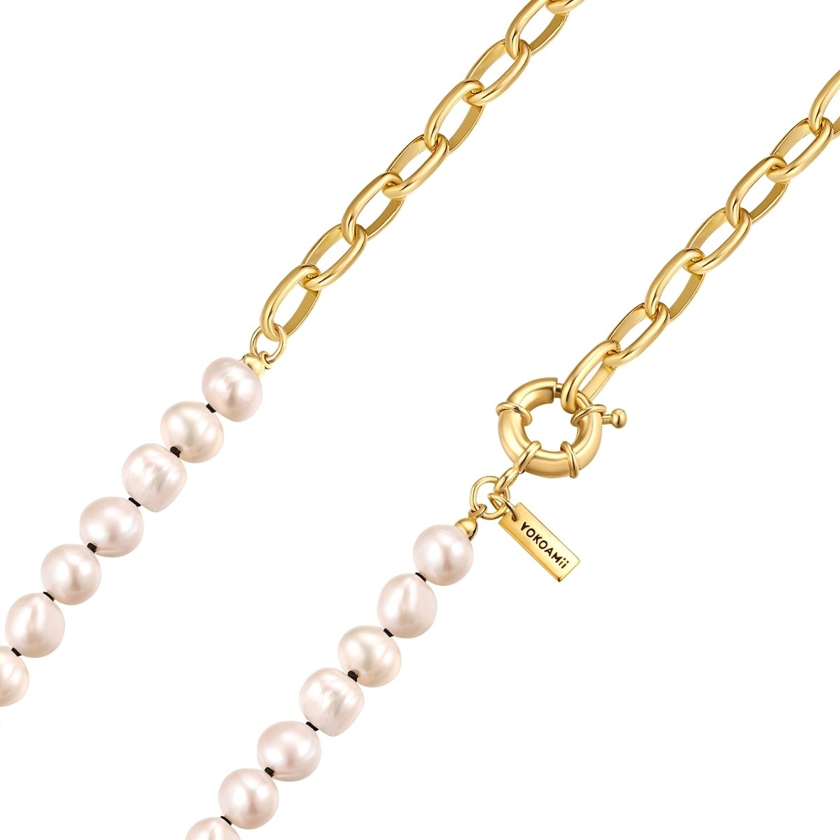 Yokoamii Gliederkette »Y514« mit Süßwasser-Zuchtperle