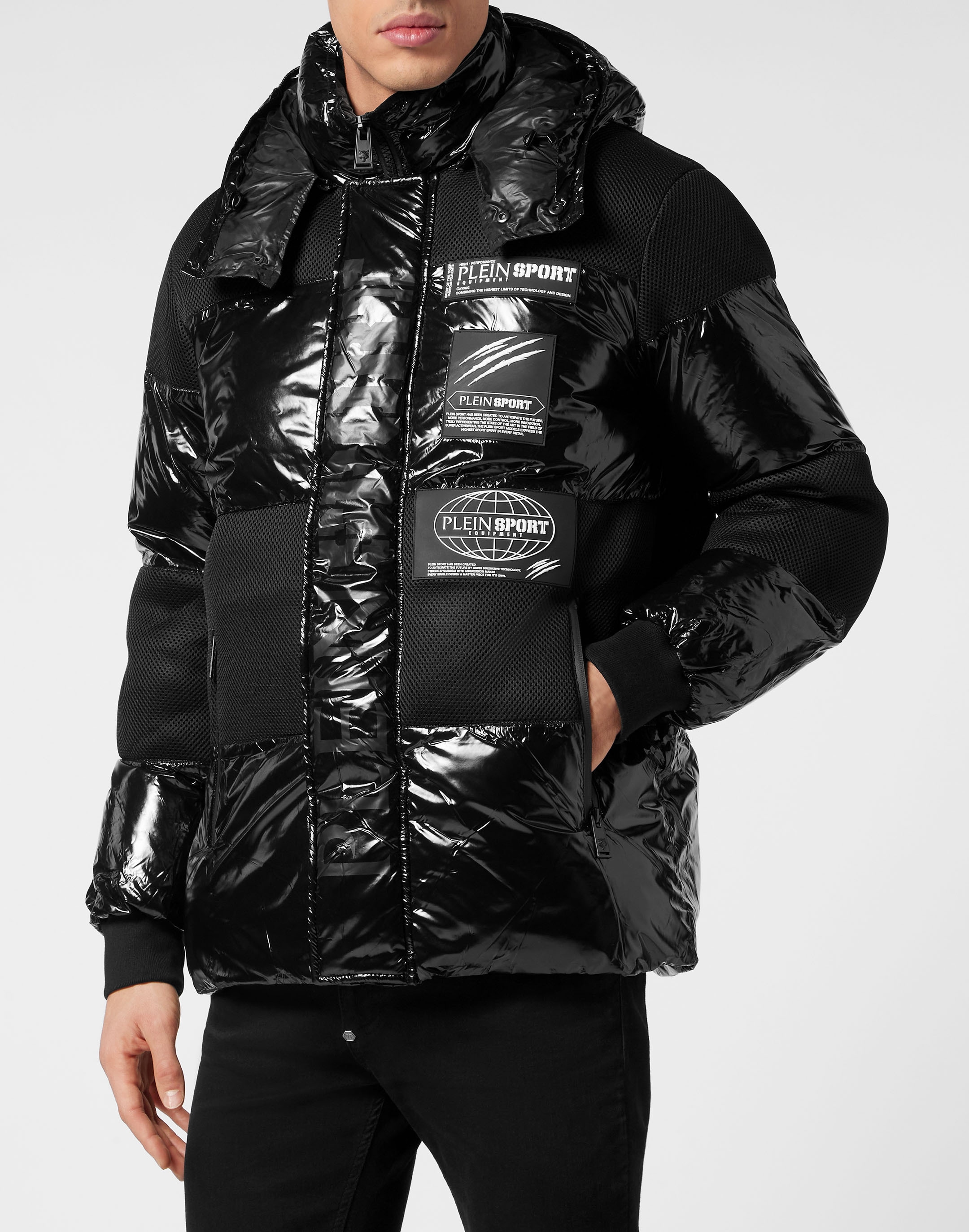 PLEIN SPORT Daunenjacke "Global Express Edition" günstig online kaufen