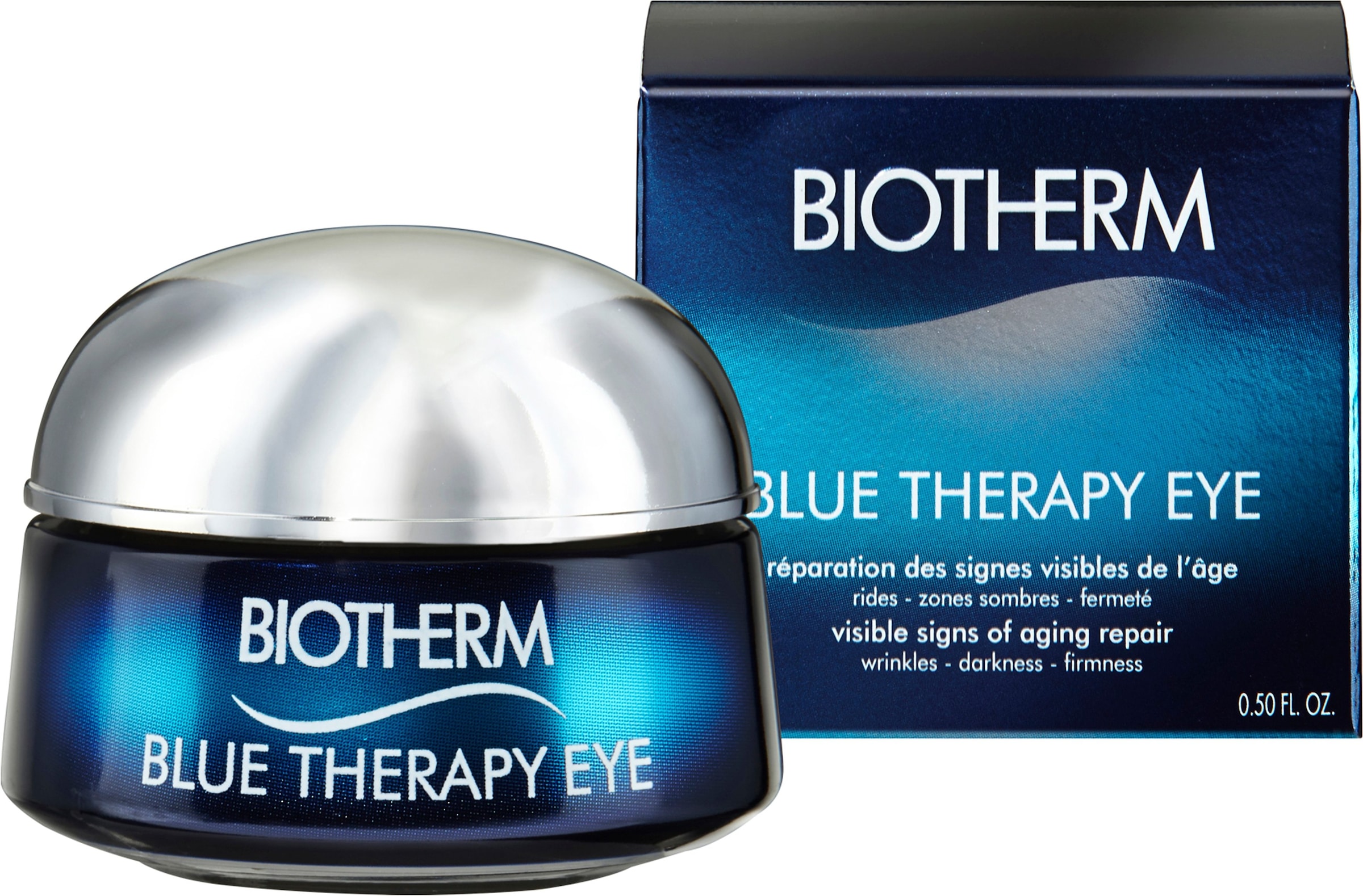 BIOTHERM Augencreme »Blue Therapy Eye«, Hochkonzentrierte Algenextrakte für strahlende Augen.