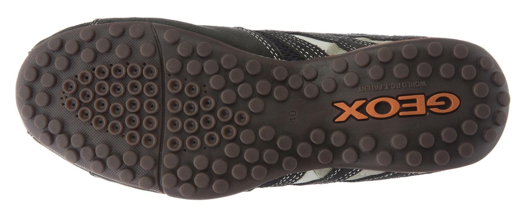 Geox Uomo Snake Slip-On Sneakers Dark Grey / Off White EU 41 3