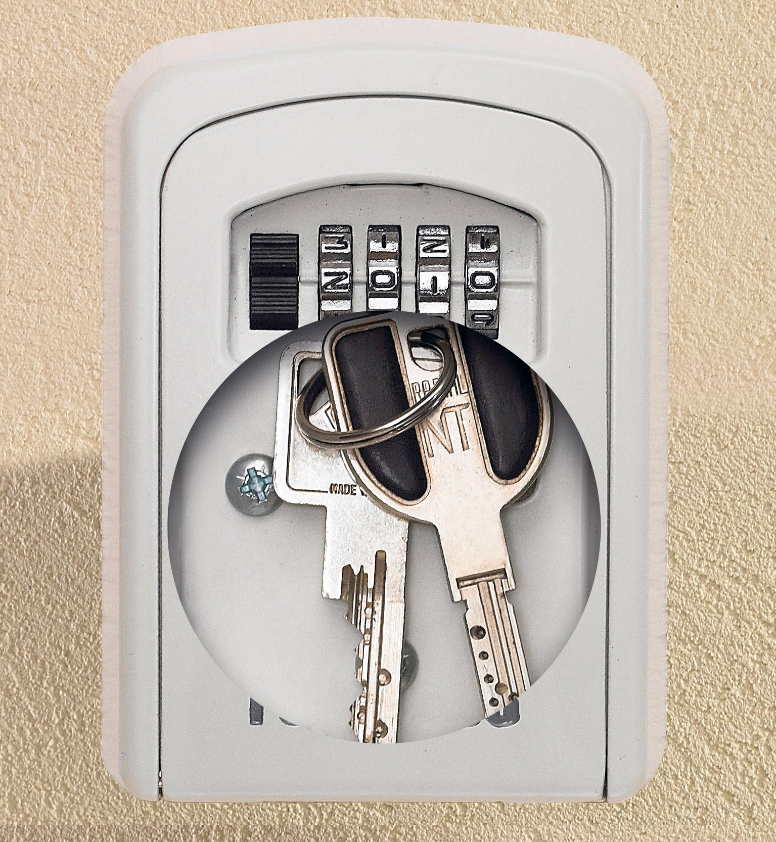 Master Lock Schlüsseltresor »Select Access«, wetterbeständig, Innenmaße B/T/H: 6,4x3x9,2 cm
