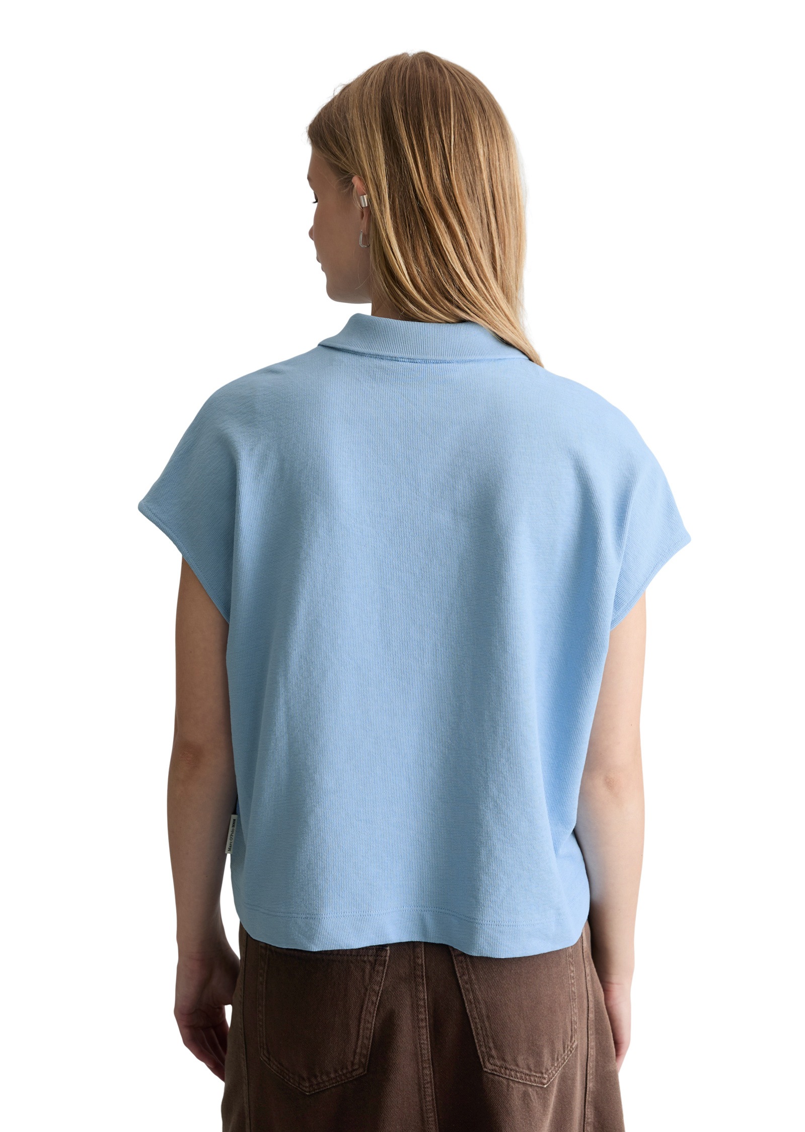 Marc O'Polo DENIM Poloshirt »aus schwerem Single Jersey«