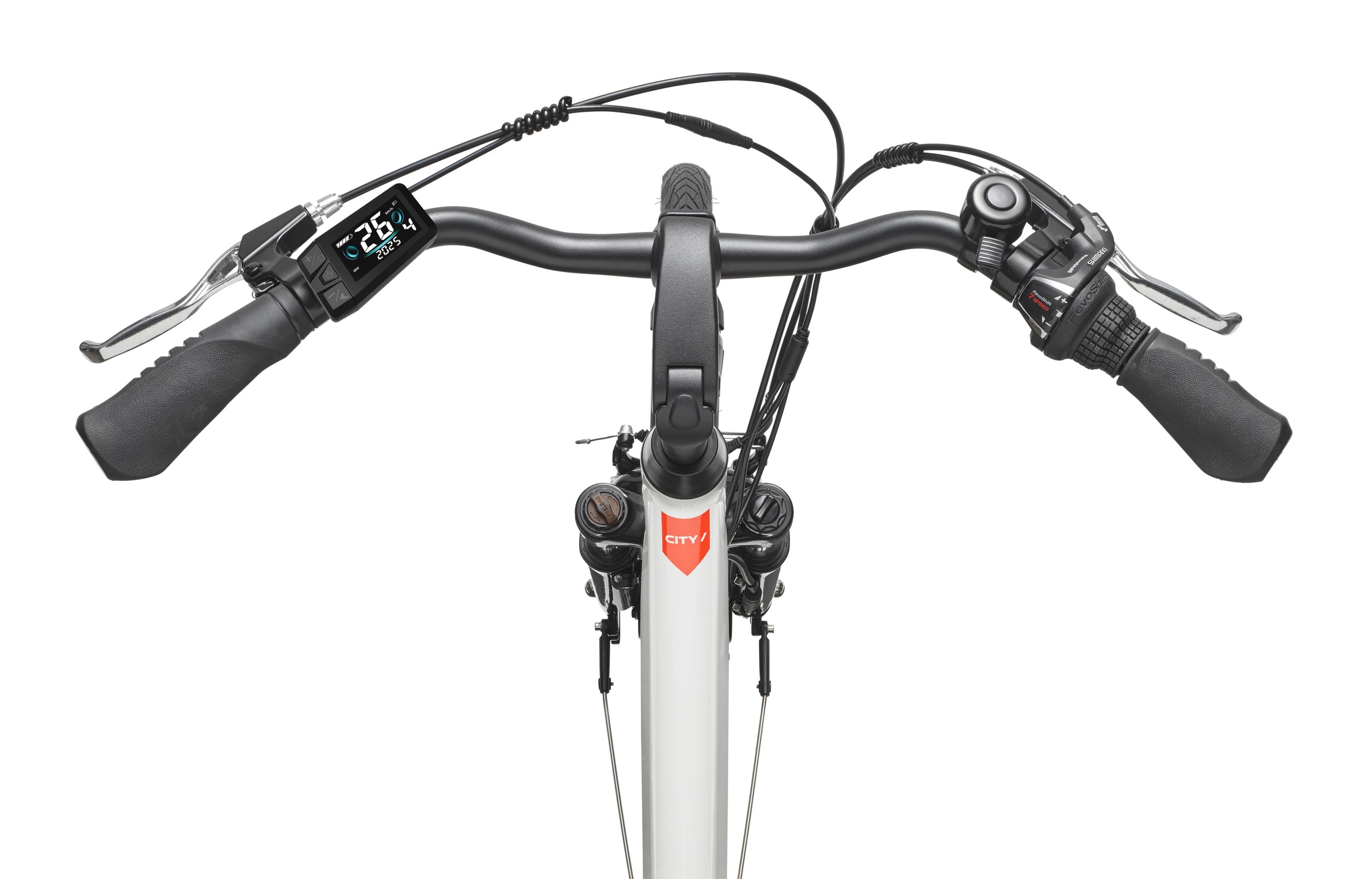 Telefunken »Cityrad Multitalent RC826« 7 Gang Shimano Shimano Tourney Schaltwerk Kettenschaltung Frontmotor 250 W