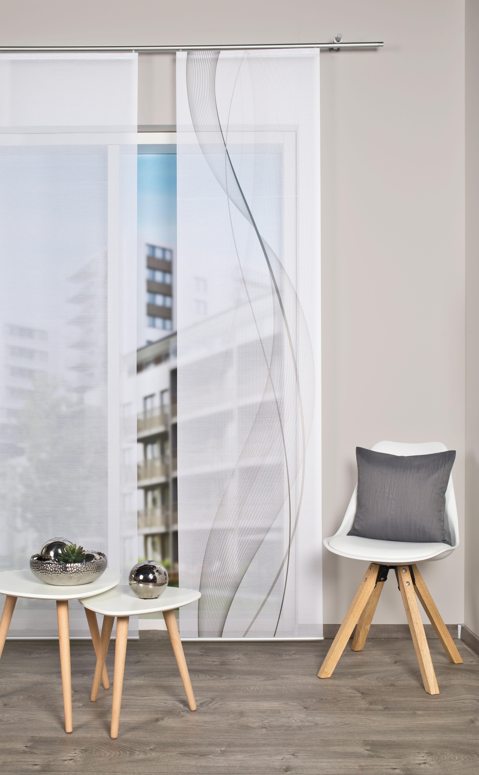 Vision S Schiebegardine »HEIGHTS«, (1 St.), HxB: 260x60, Schiebevorhang Bambusoptik Digitaldruck