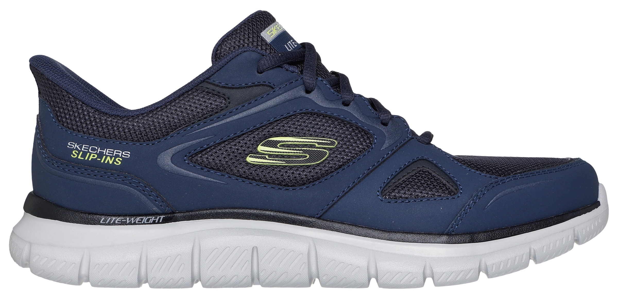 Skechers Slip-On Sneaker »TRACK«, Freizeitschuh, Schnürschuh mit Memory Foam