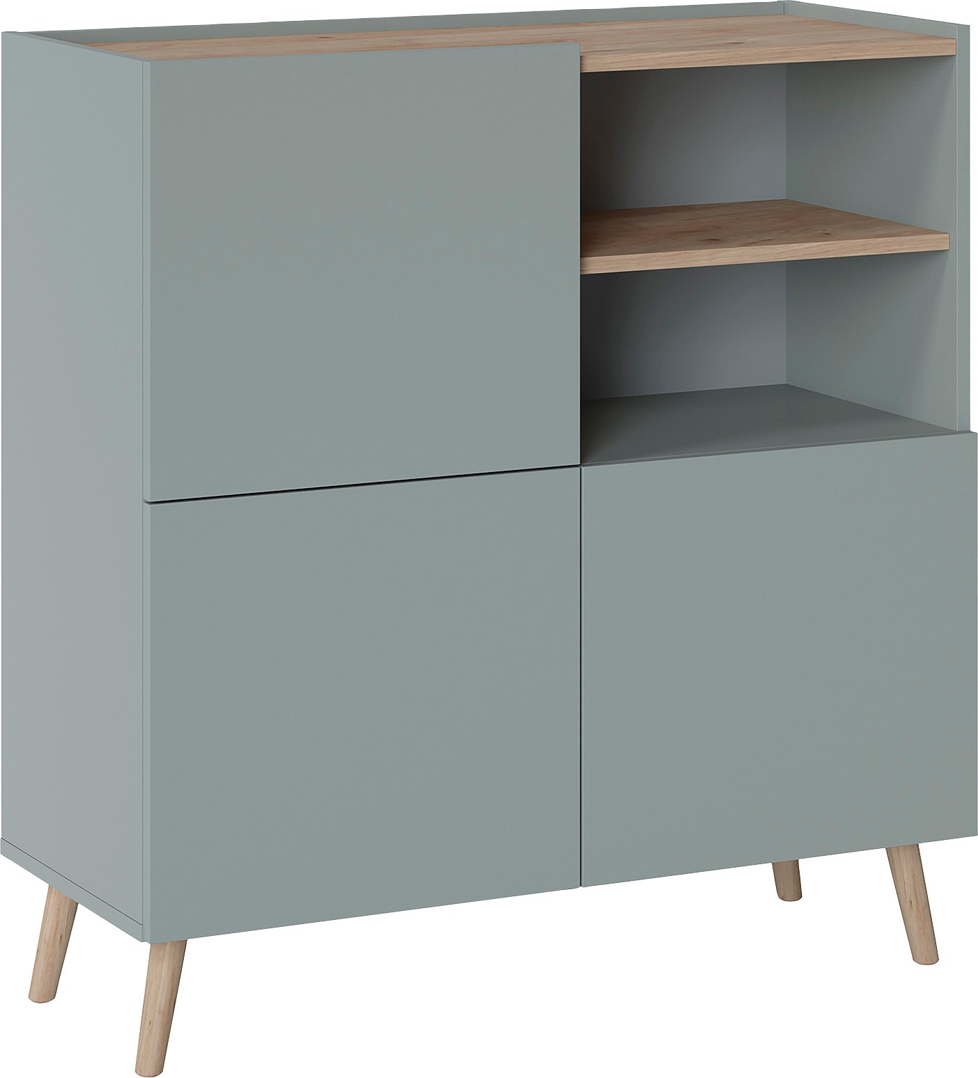Home affaire Highboard "Scandi" Höhe 105 cm günstig online kaufen