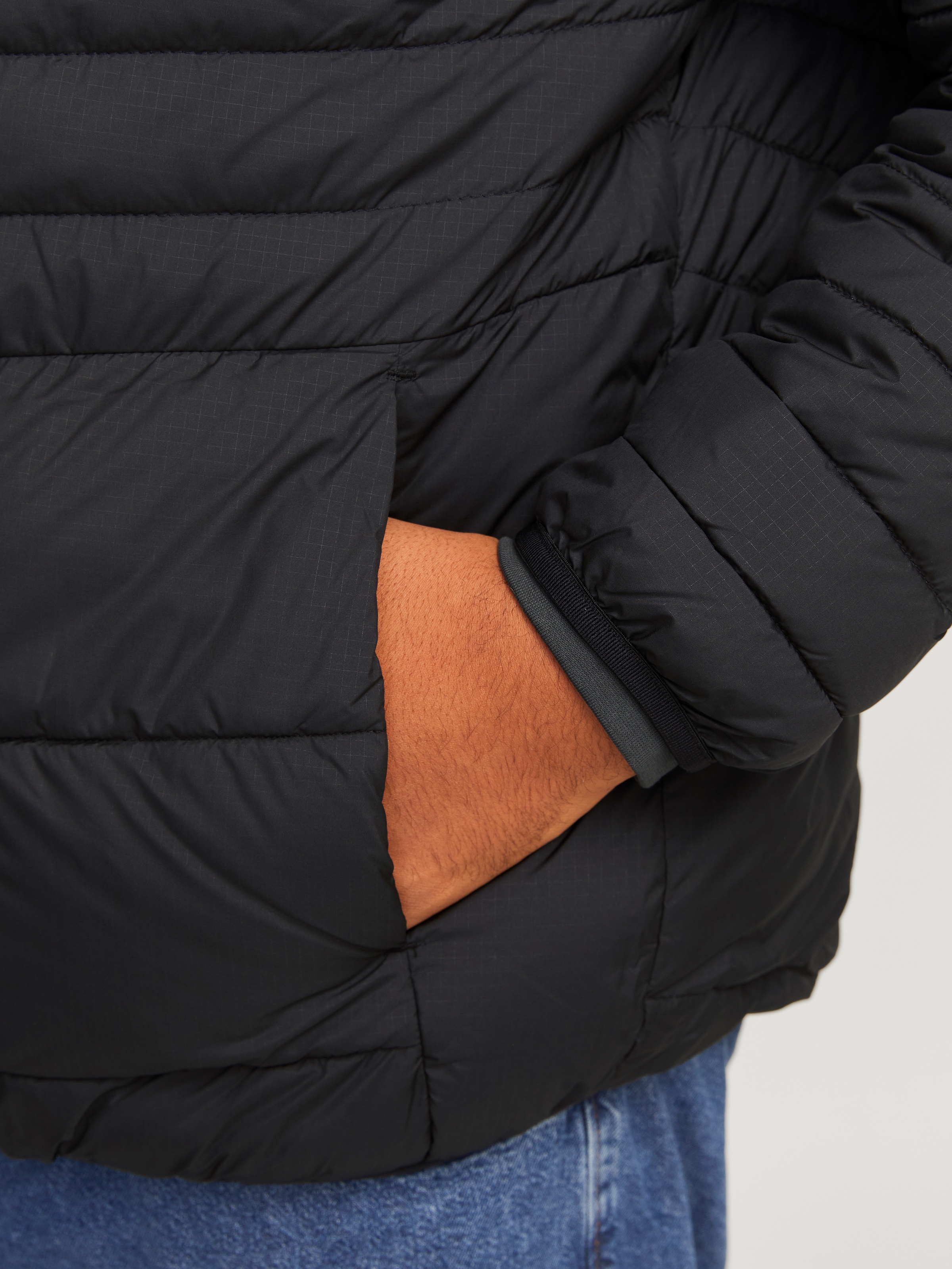 Jack & Jones PlusSize Outdoorjacke »JJESTATE PACKABLE PUFFER COLLAR NOOS PLS«, ohne Kapuze