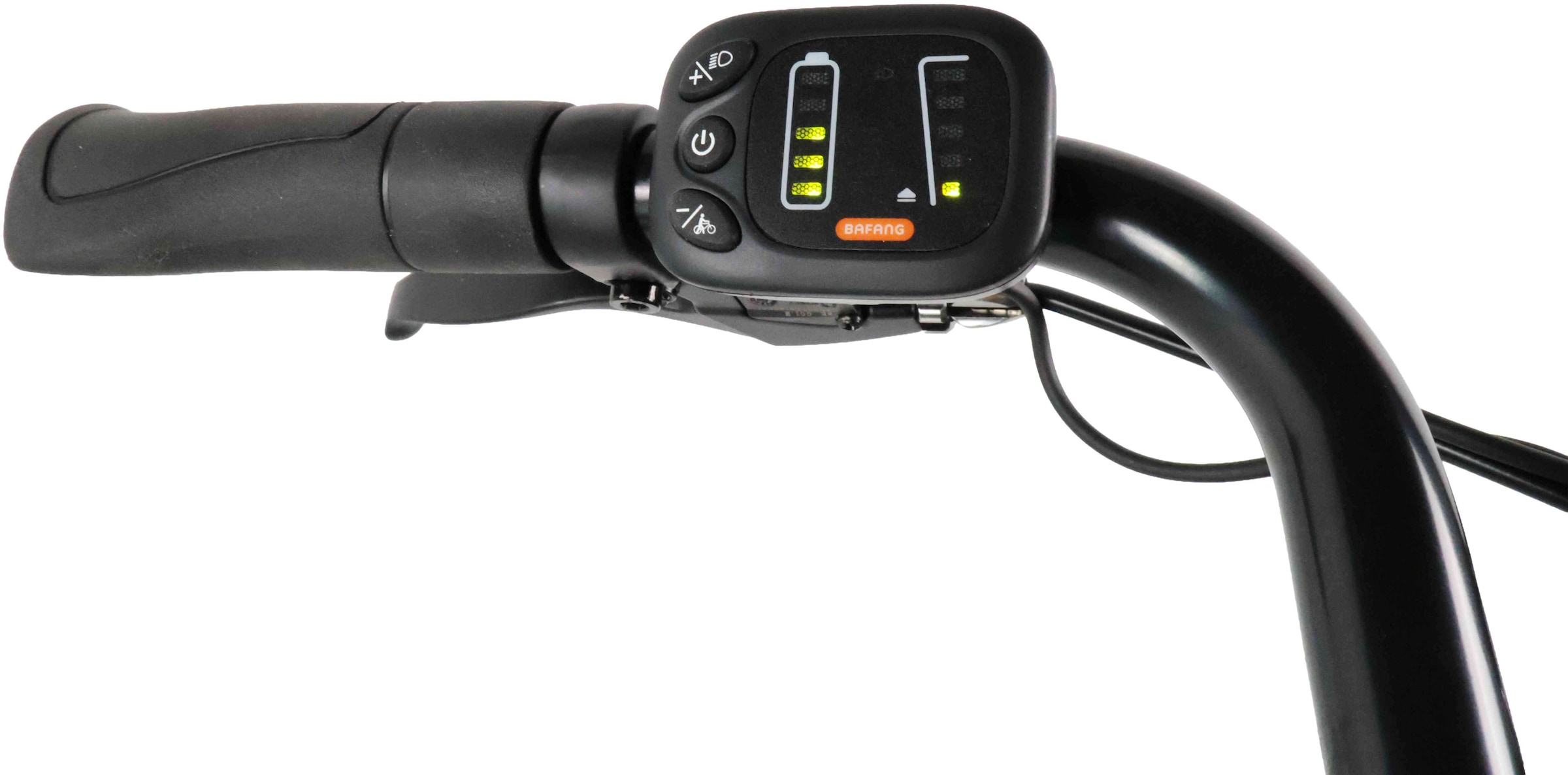LLobe »City E-Bike 26" Mando anthrazit« 6 Gang Shimano Tourney Schaltwerk Kettenschaltung Heckmotor 250 W