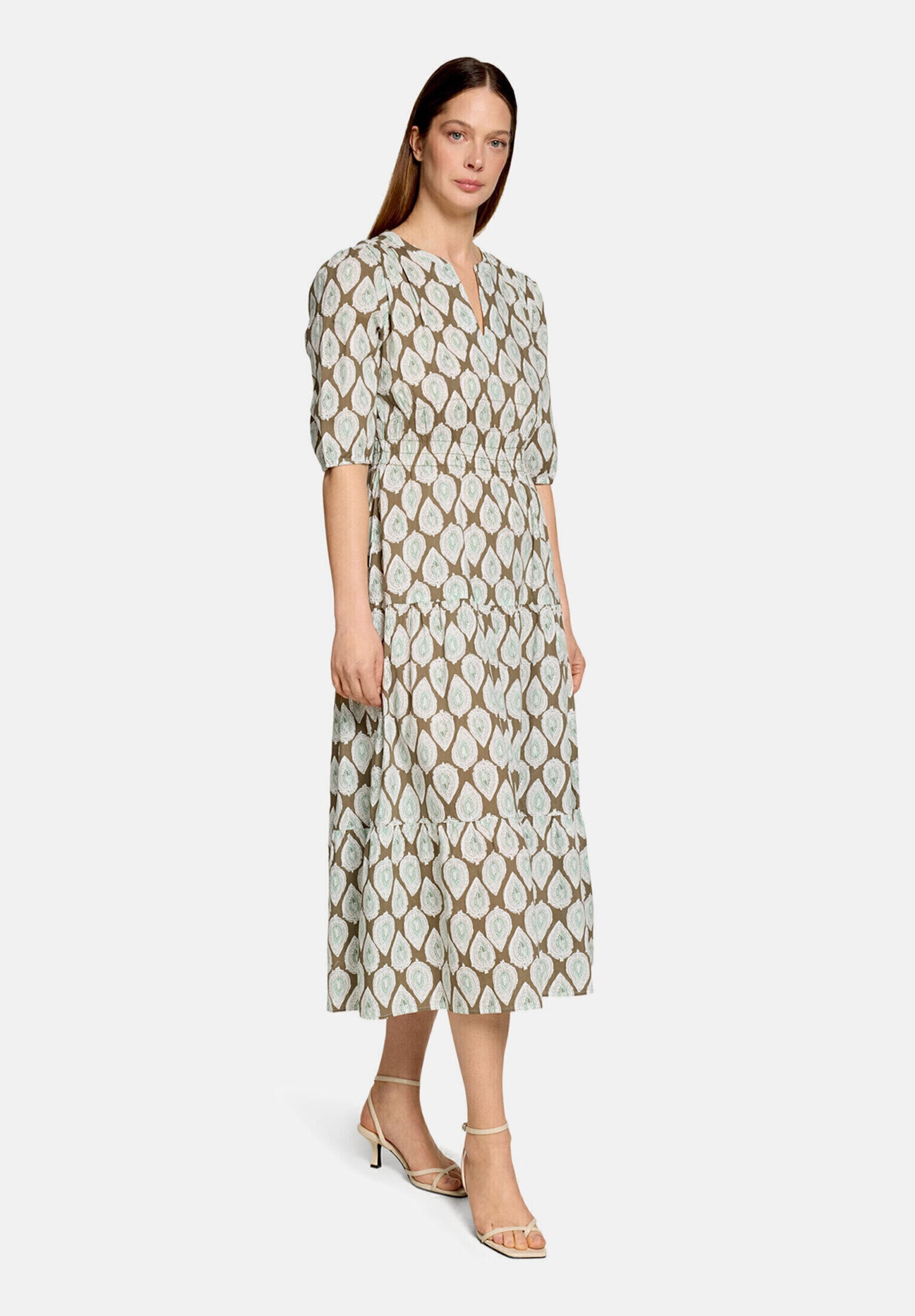 Cartoon Druckkleid "Damen tailliert" Ohne Tasche