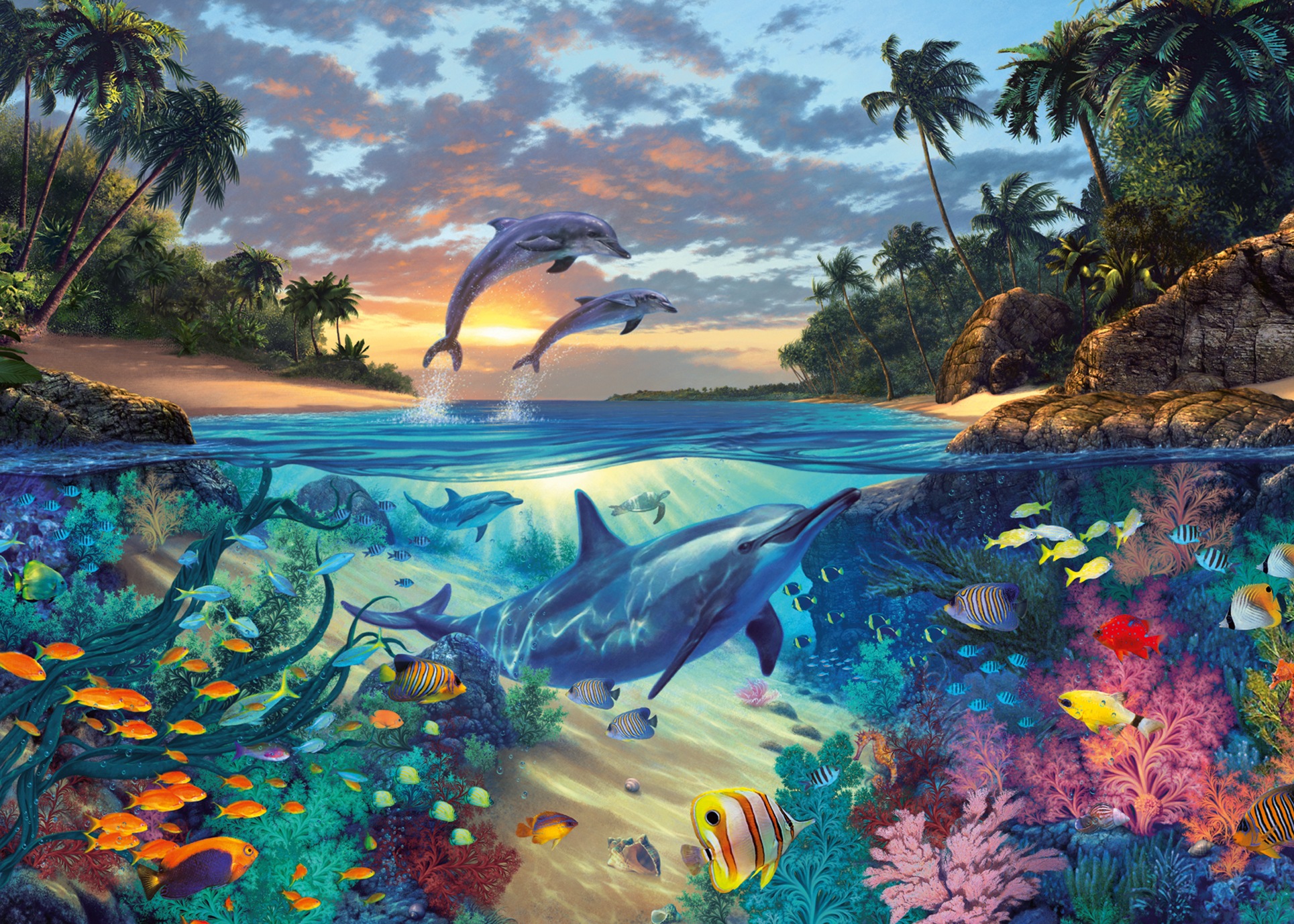Ravensburger Puzzle »Korallenbucht«, Made in Germany