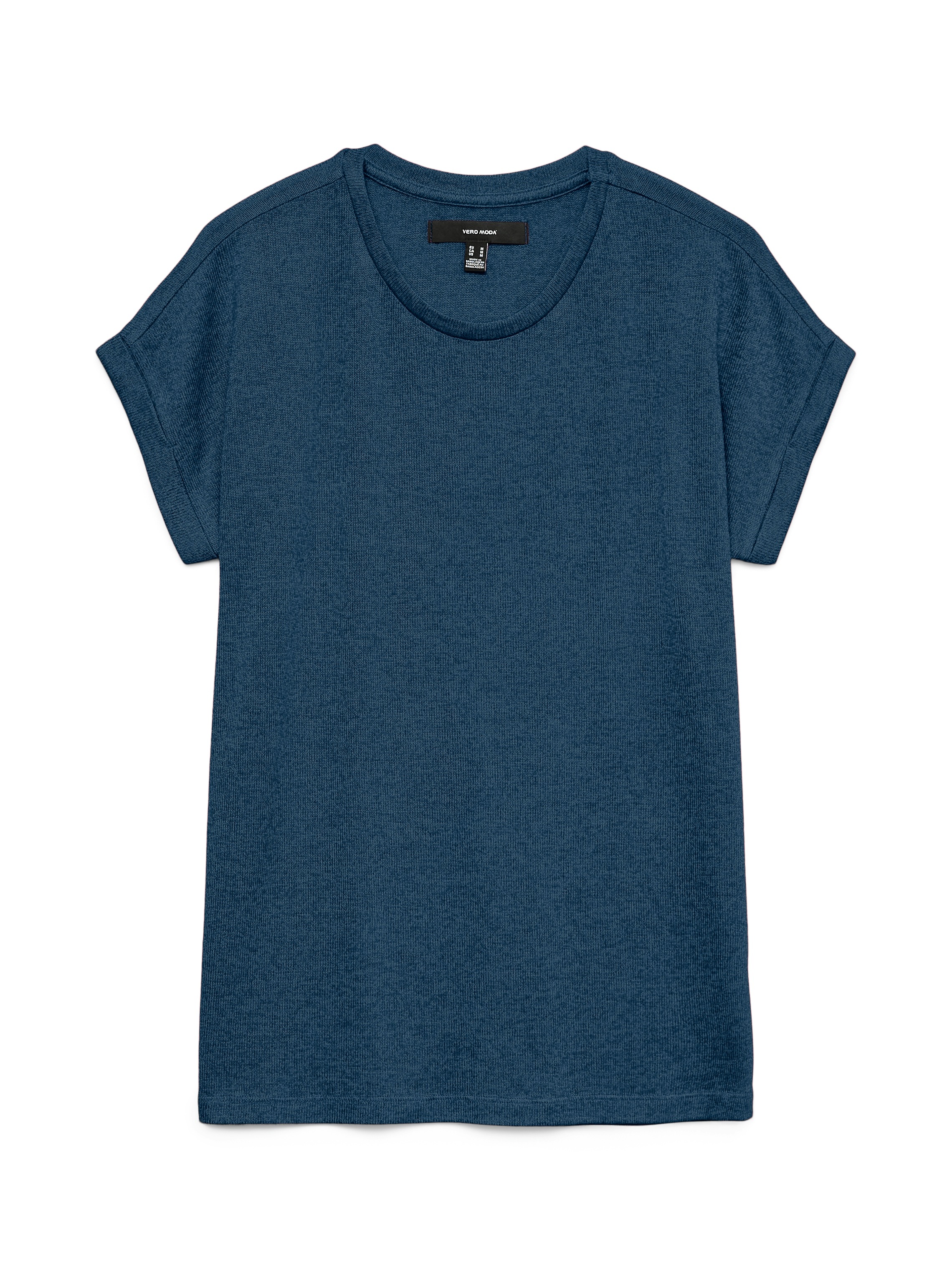 Vero Moda "VMBRIANNA SS O-NECK PULLOVER BOO REP" mit überschnittenen Schult günstig online kaufen