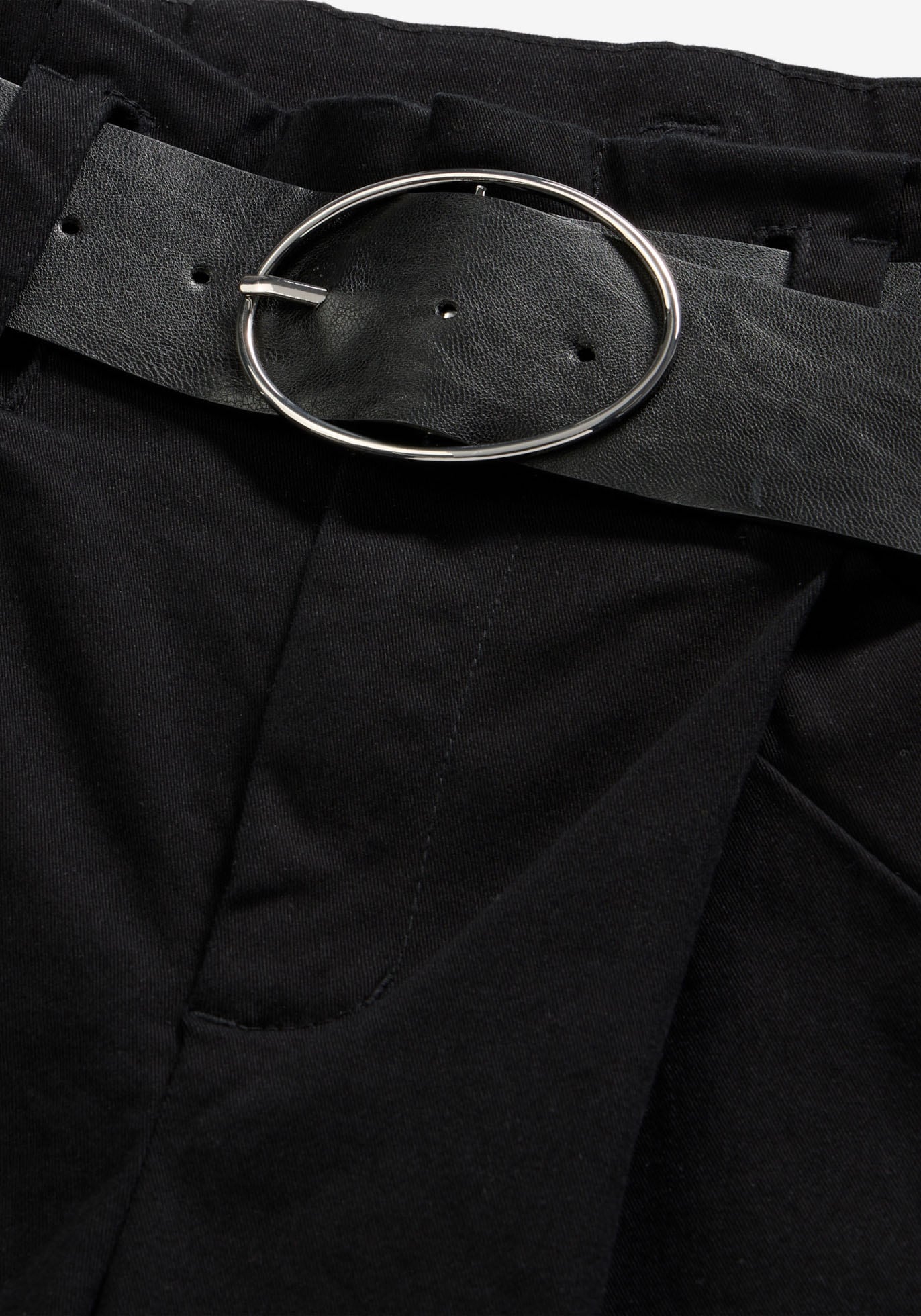 bonprix Stoffhose »Bundfaltenhose aus Baumwolle«  aus Baumwolle und Elasthan, hoher Bund, mit Bundfalten