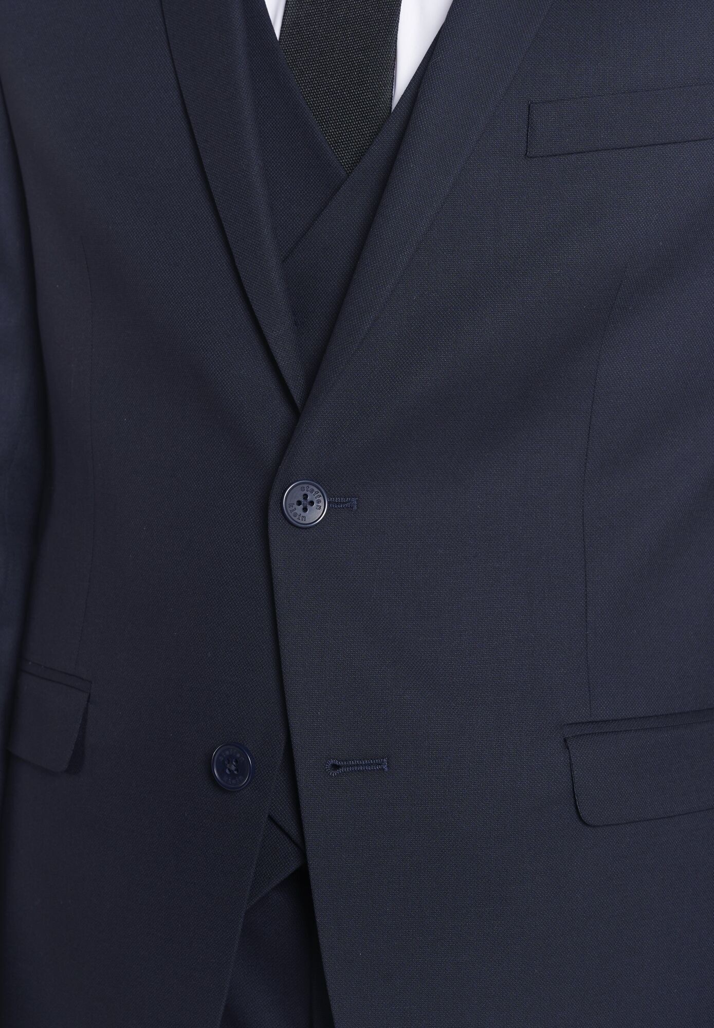 SteffenKlein Anzug 3-teilig »SteffenKlein Anzug« regular fit bestehend aus  Slim Fit-Sakko, schmaler Hose und Weste
