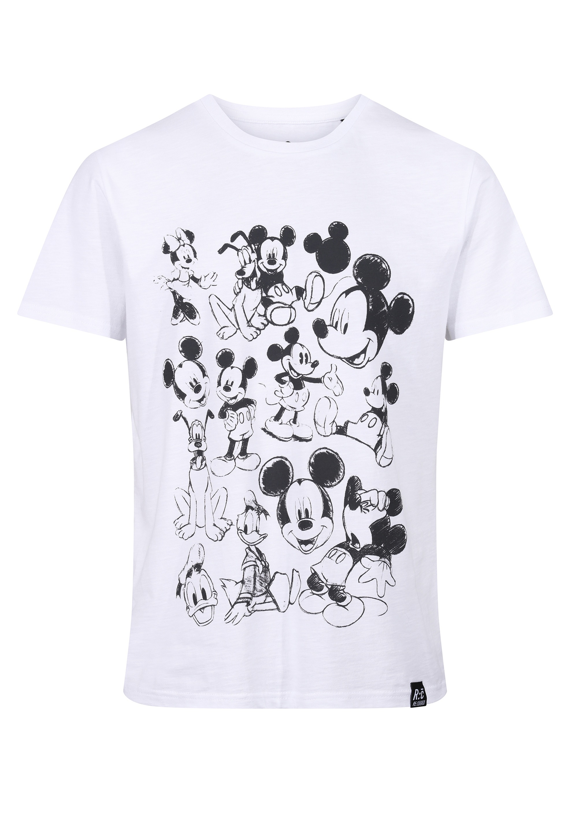 Recovered T-Shirt "Disney Mickey and Friends Sketch", (1 tlg.), mit tollem günstig online kaufen