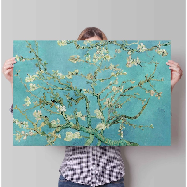 Reinders! Poster »Poster Mandelblüte Vincent van Gogh«, Blumen, (1 St.)  bestellen | BAUR