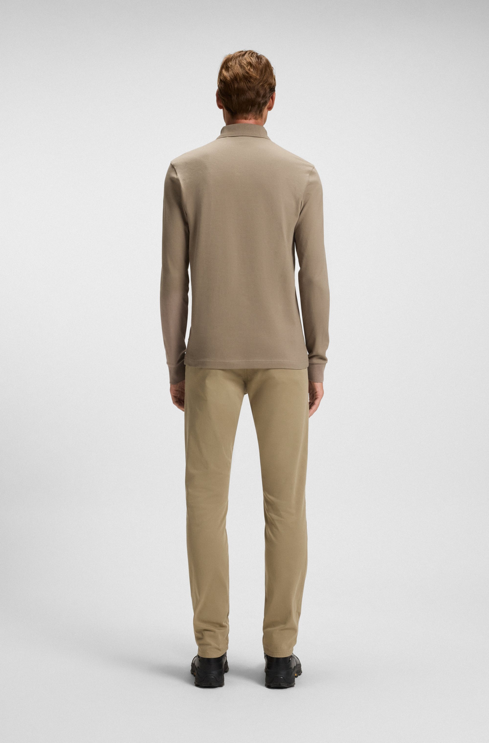 BOSS ORANGE Poloshirt »Passerby«, mit BOSS-Logobadge