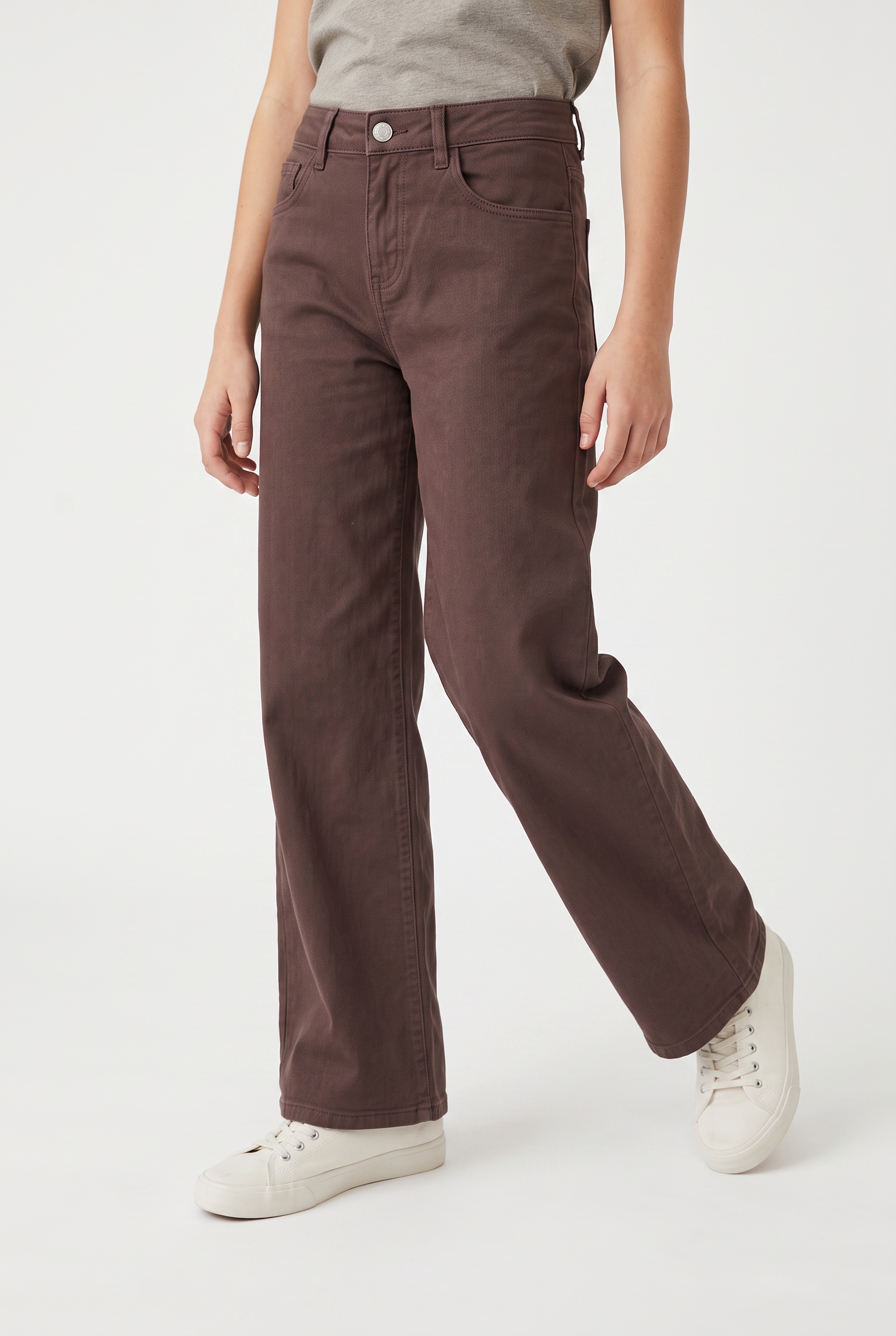 Name It "NKFROSE WIDE TWI PANT 1115-TP NOOS" Baumwollmischung, regular fit, verstellbarer Bund