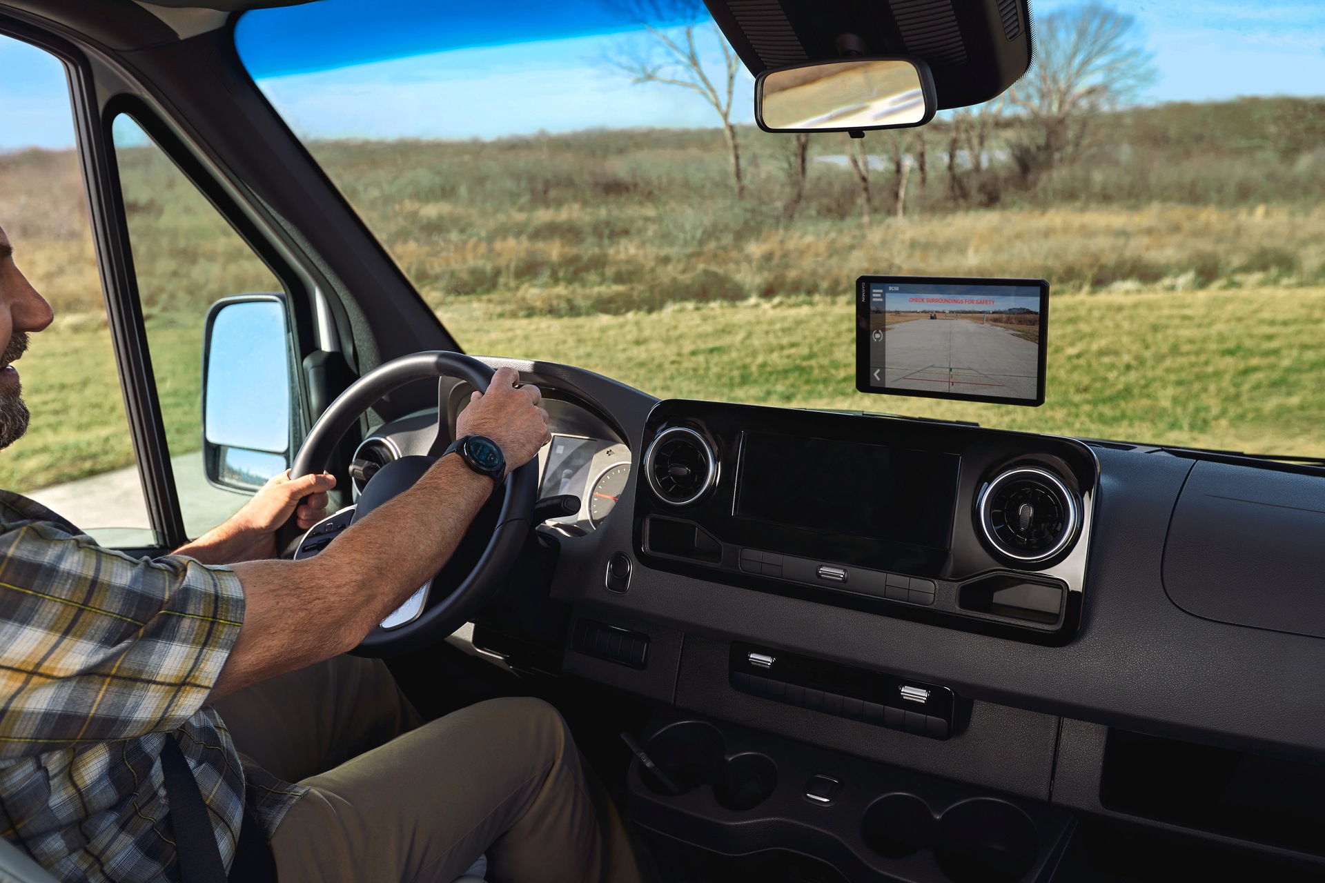 GARMIN Überwachungskamera Zubehör "BC50, Wireless Backup Camera", B:14cm H:6,5cm T:15,3cm, schwarz, Überwachungskameras