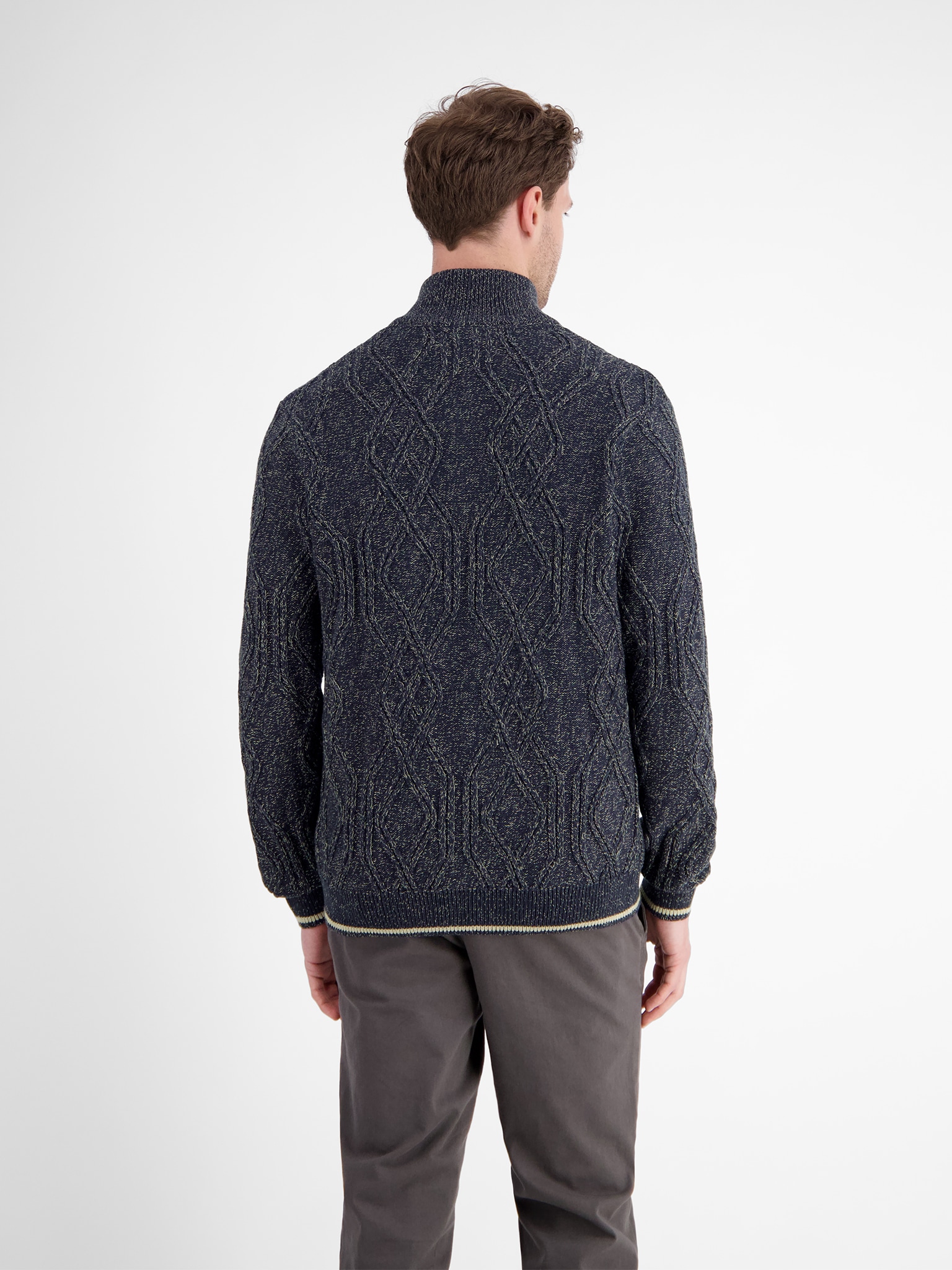 LERROS Strickjacke, mit Strukturmuster