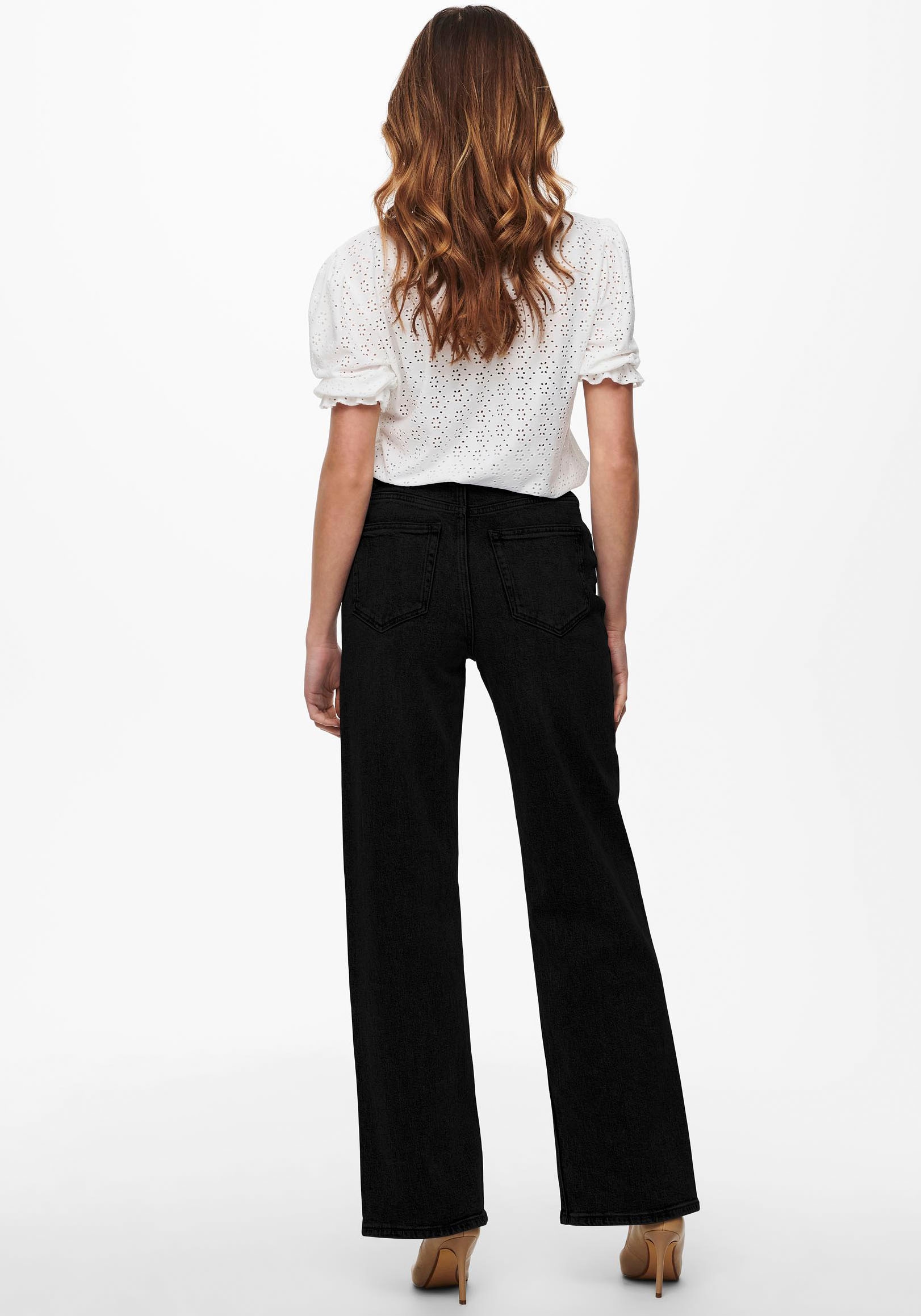 ONLY High-waist-Jeans "ONLJUICY HW WIDE LEG REA244" günstig online kaufen