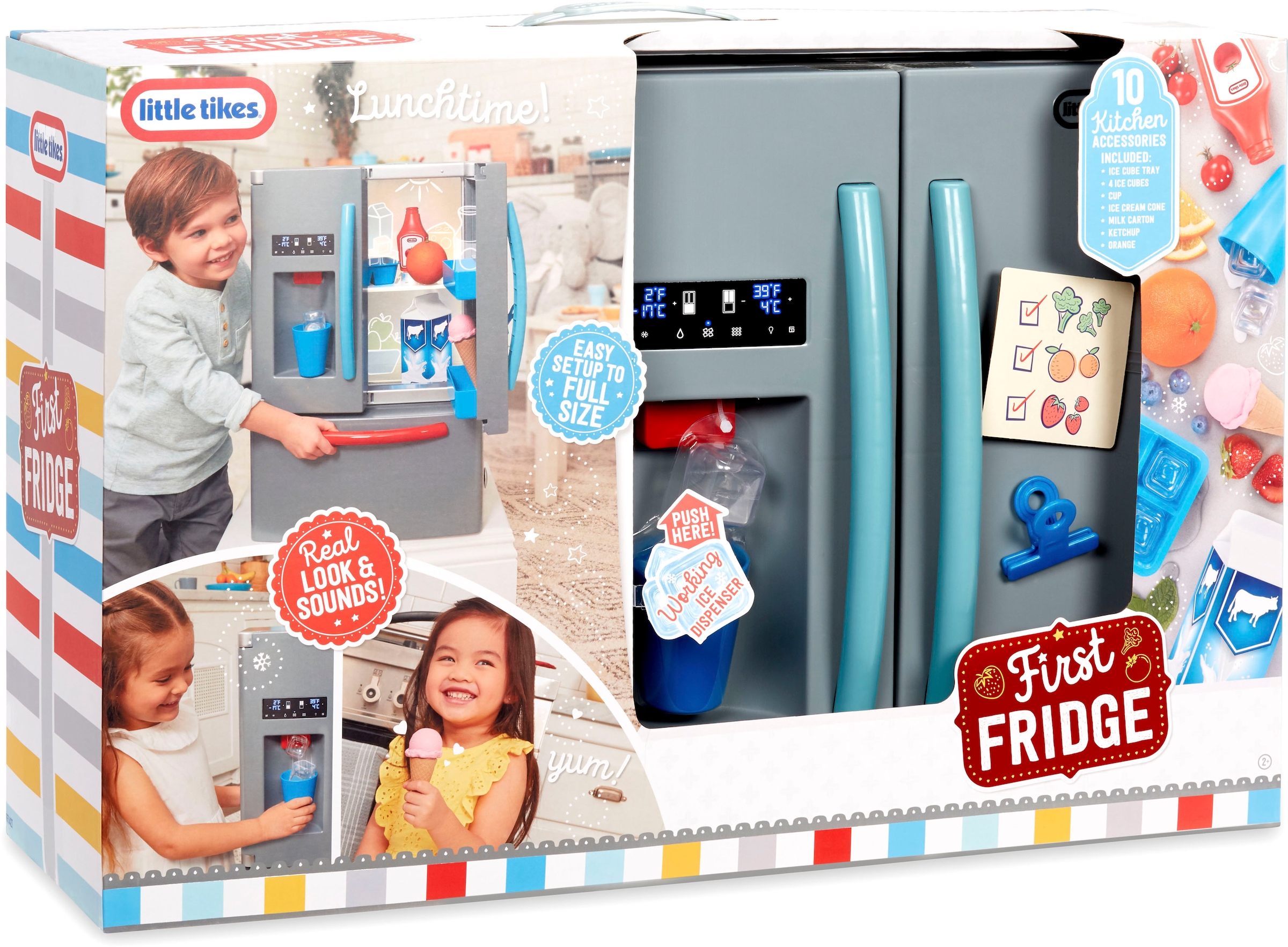 Little Tikes® Kinder-Kühlschrank »First Fridge«, mit Beleuchtung und Sound