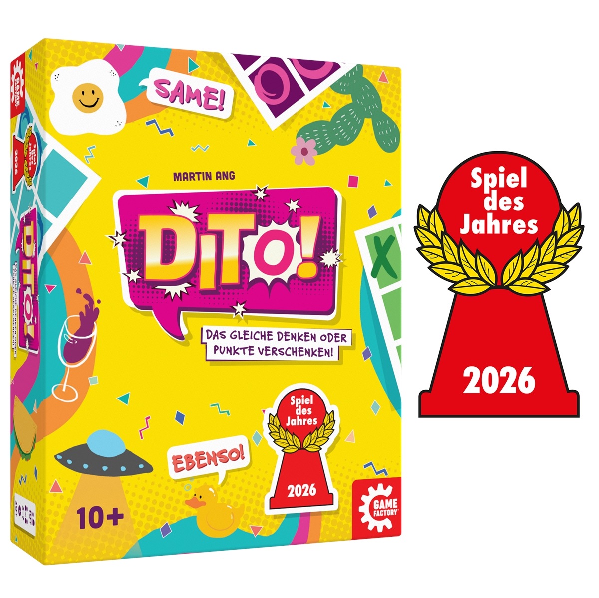 Game Factory Spiel »Dito!« Spiel des Jahres 2026