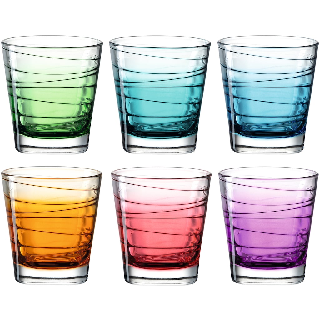 LEONARDO Whiskyglas »VARIO STRUTTURA«, (Set, 6 tlg.)