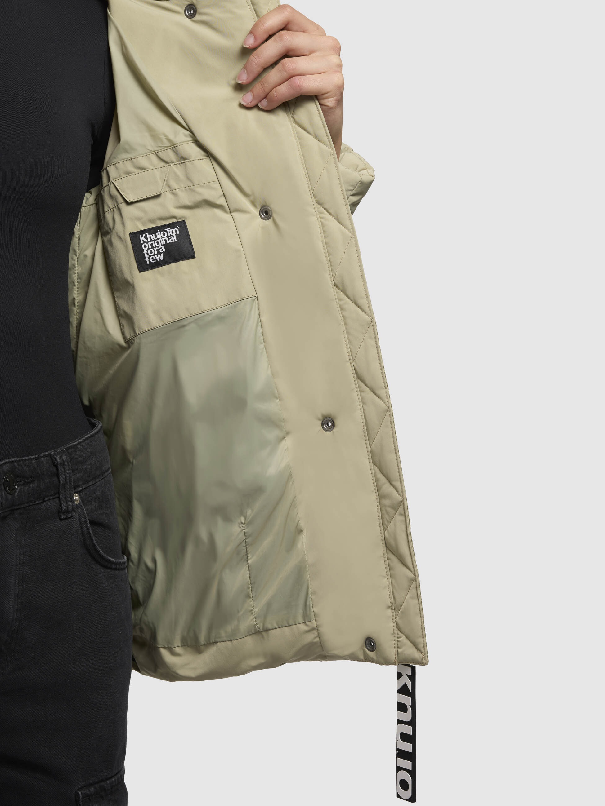 khujo Steppjacke »CAMEA«, mit Kapuze