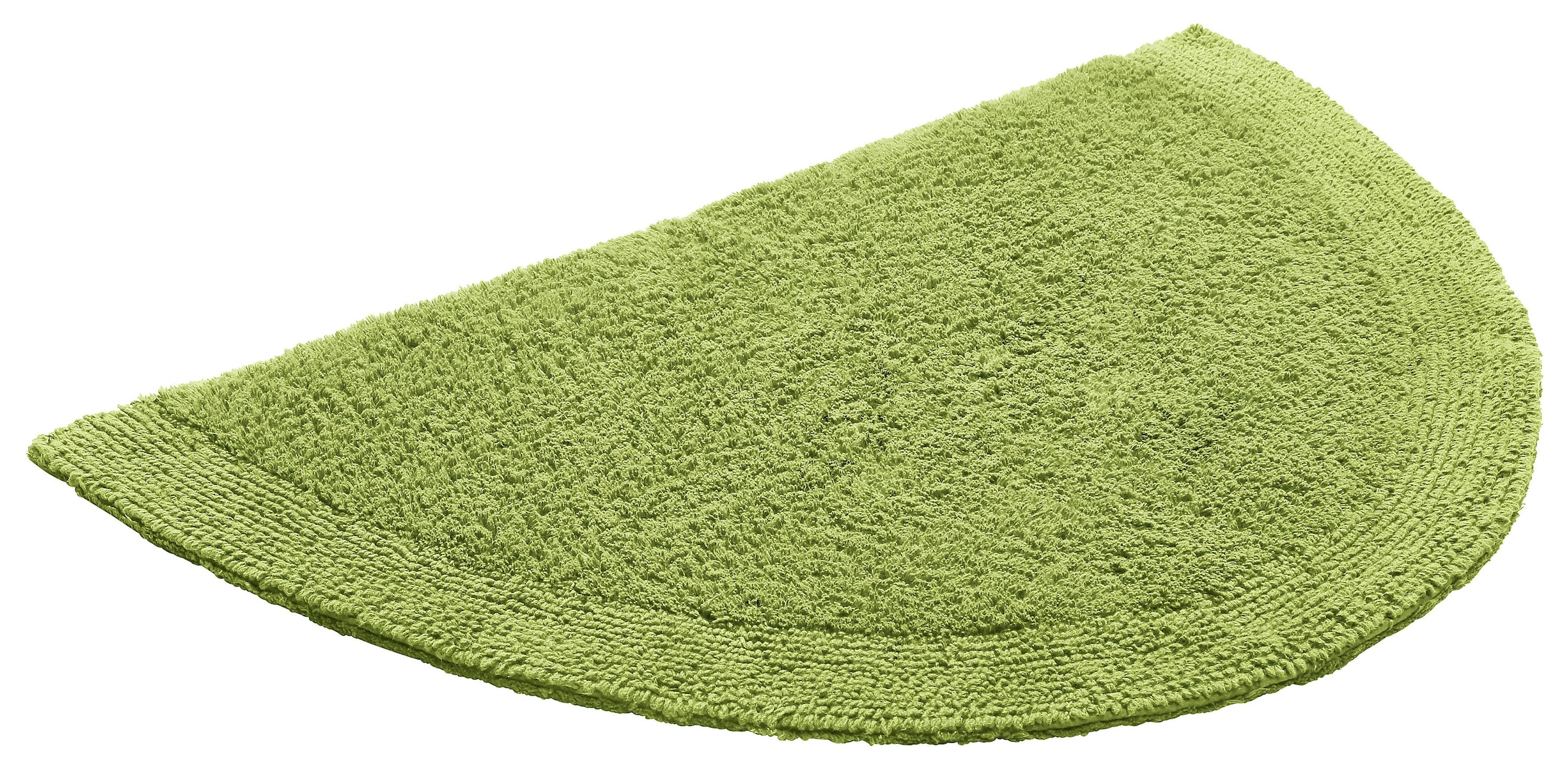 my home Badematte »Kapra, Badvorleger, Badezimmer Teppich«, beidseitig nutzbar-fußbodenheizungsgeeignet-strapazierfähig, mit Bordüre, Badteppich, Badematte