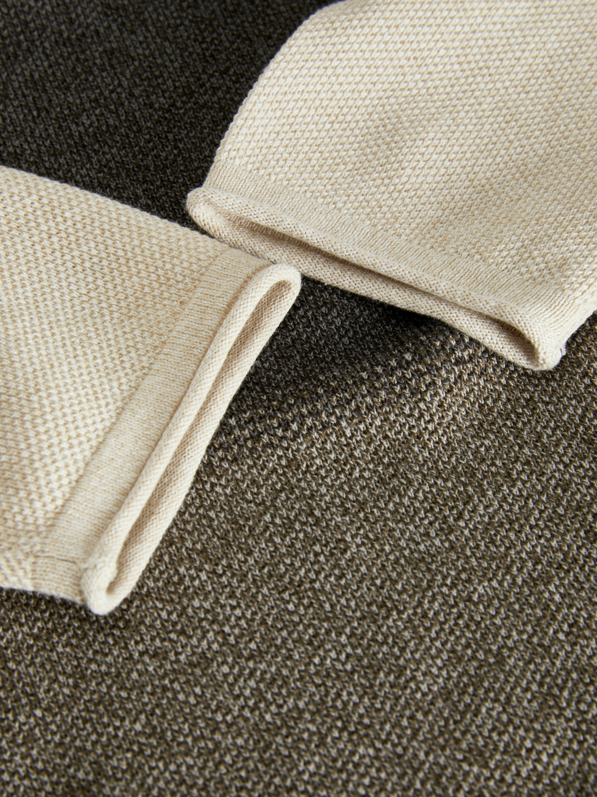 Jack & Jones Rundhalspullover »JJEHILL KNIT CREW NECK NOOS« mit Strukturstrick