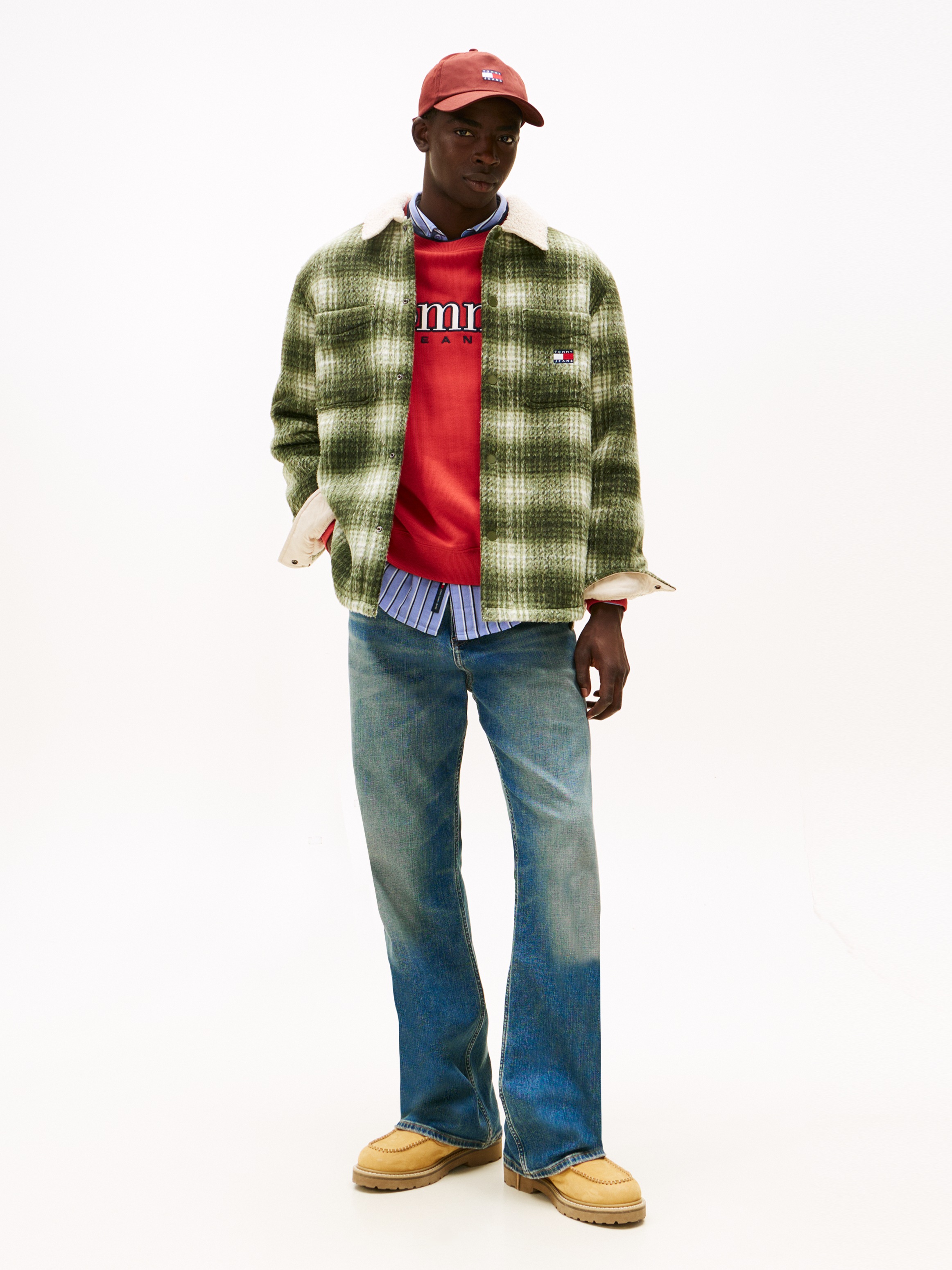 Thumbnail - Tommy Jeans Bootcut-Jeans "ROBBIE" mit Fade-Effekten, relaxed fit