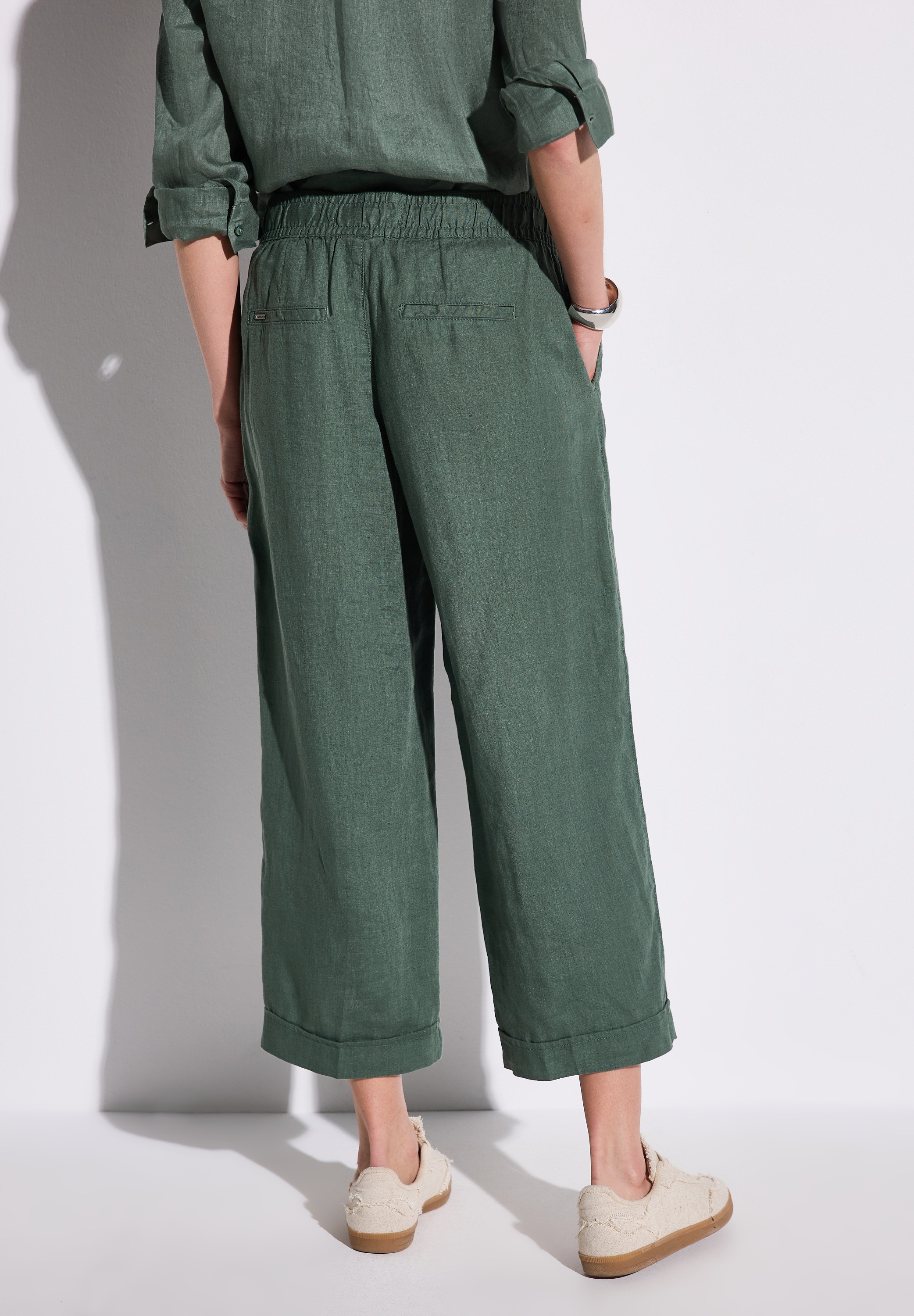 STREET ONE Culotte "Styel EMEE", mit elastischem Bund mit Tunnelzug günstig online kaufen