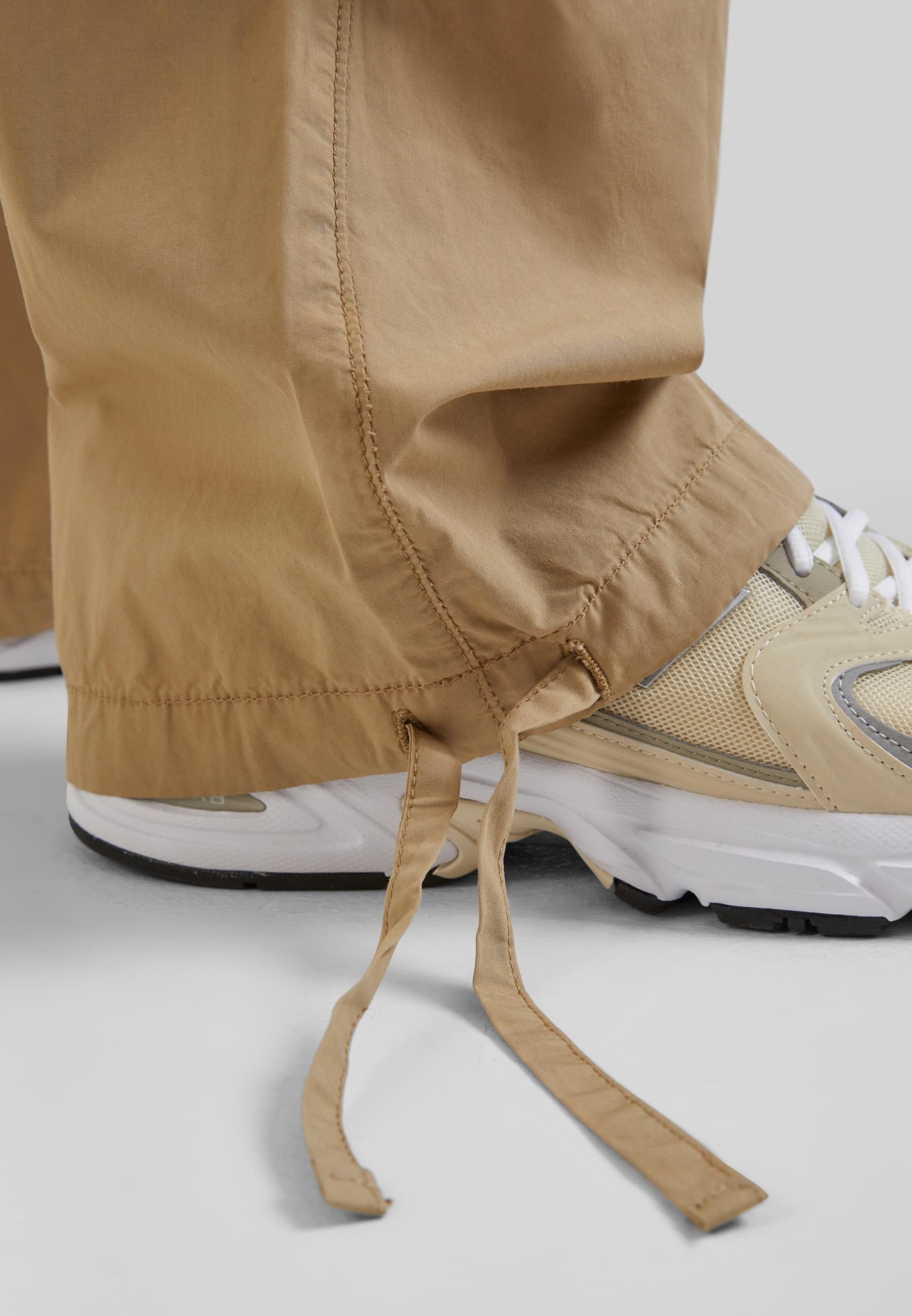 URBAN CLASSICS Stoffhose »Urban Classics Wide Poplin Pants«, (1 tlg.)