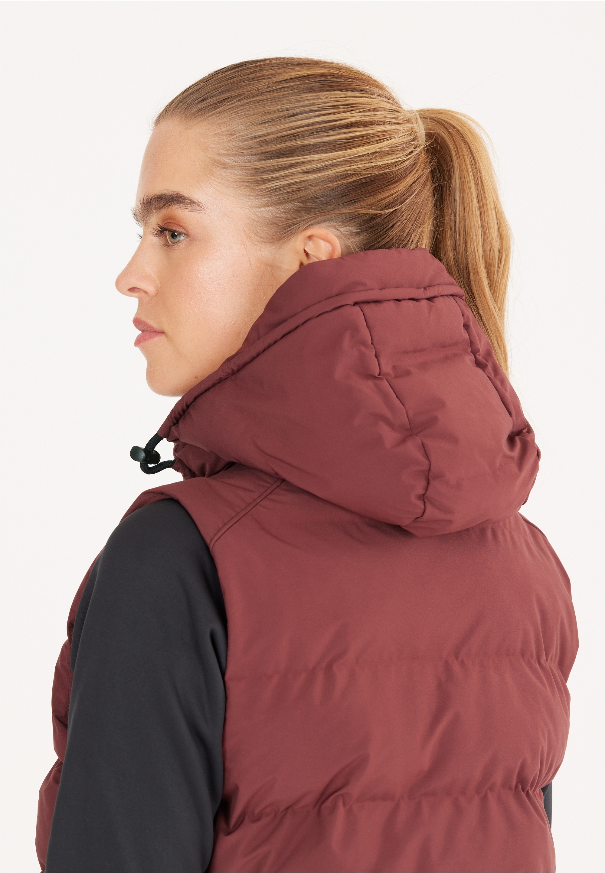 WEATHER REPORT Steppweste »Chief« mit langem Schnitt