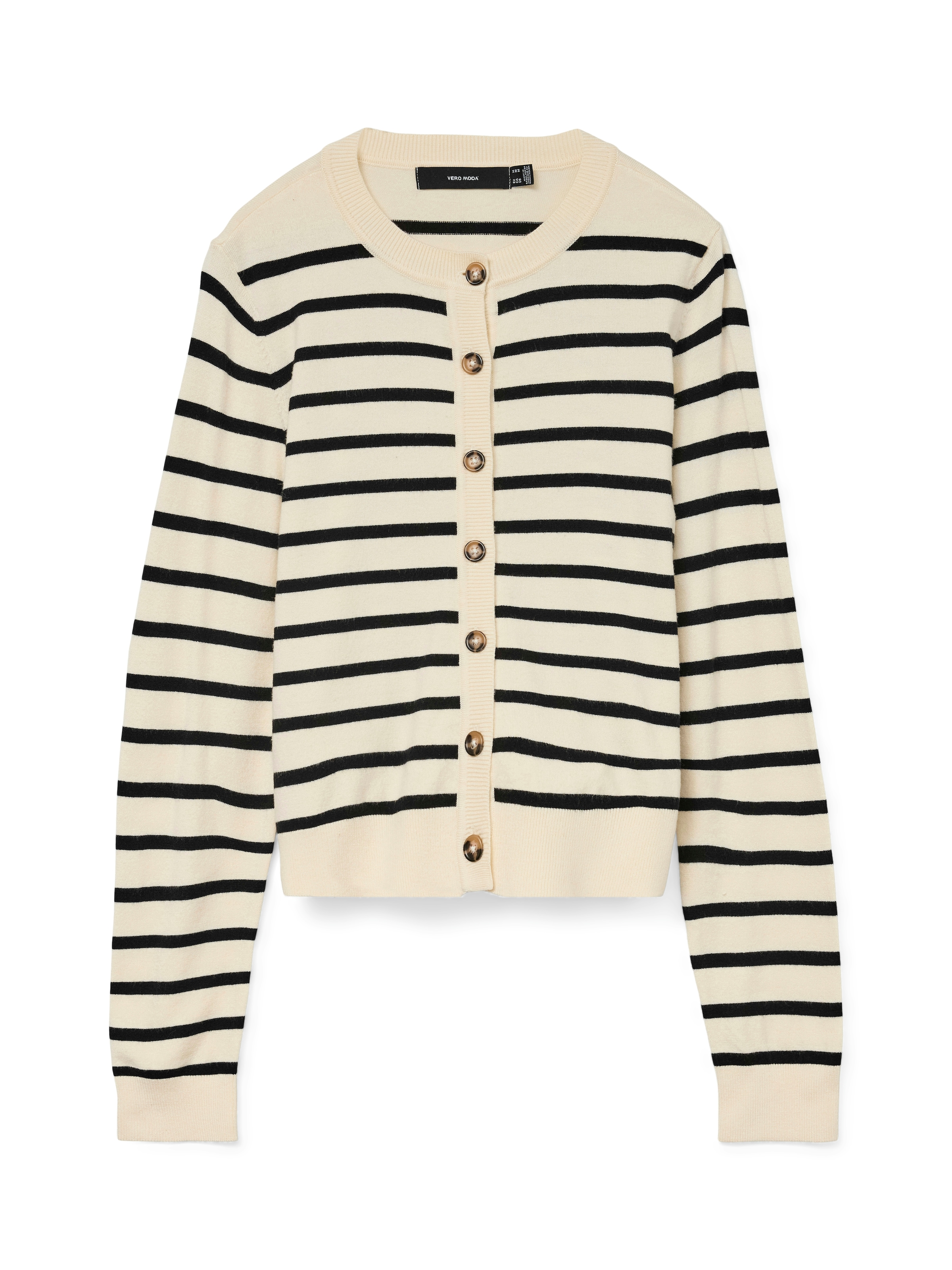 Vero Moda Strickjacke "VMSABA PLAIN LS O-NECK CARDIGAN NOOS" günstig online kaufen