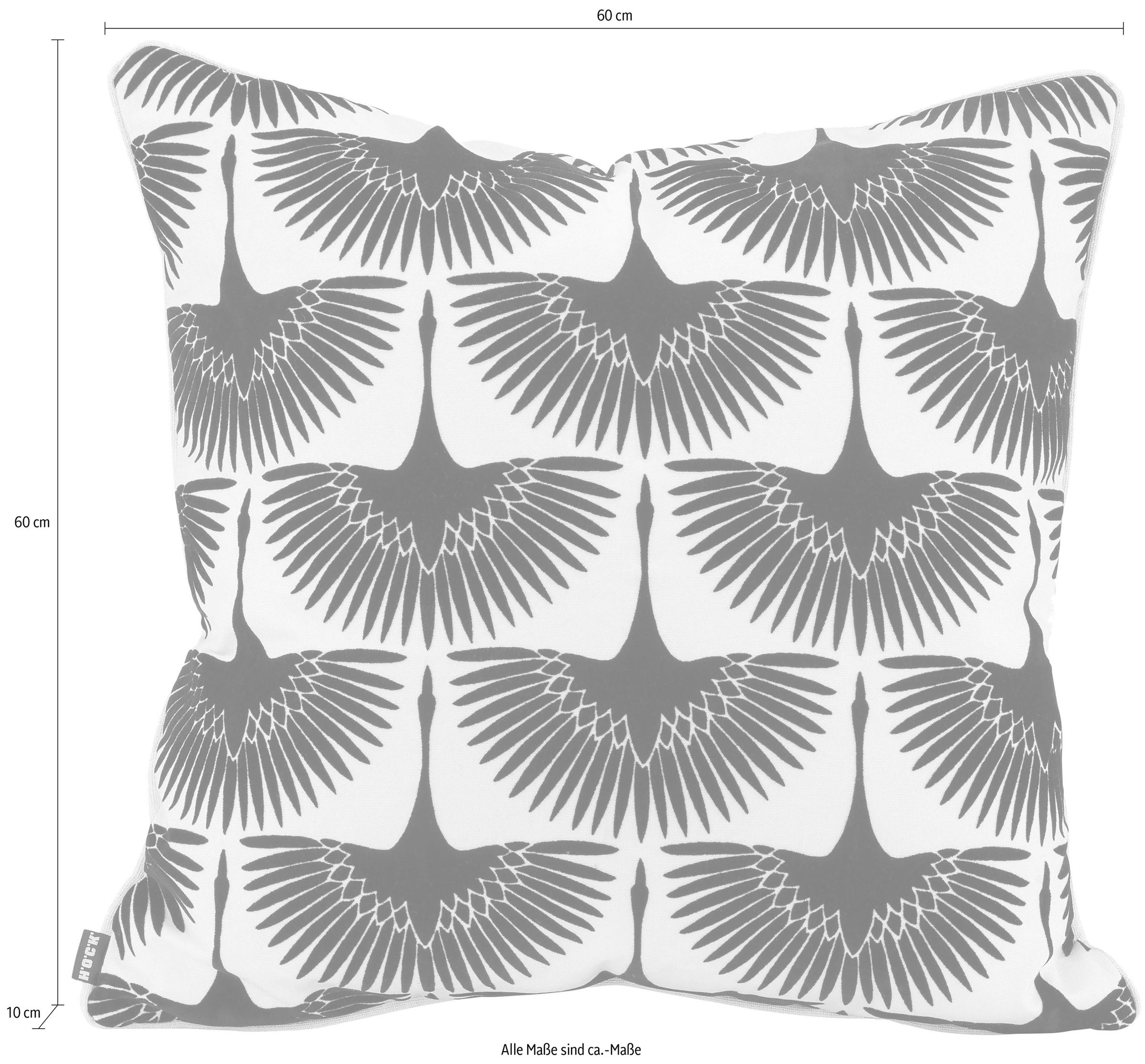 H.O.C.K. Dekokissen "Black Swan" günstig online kaufen