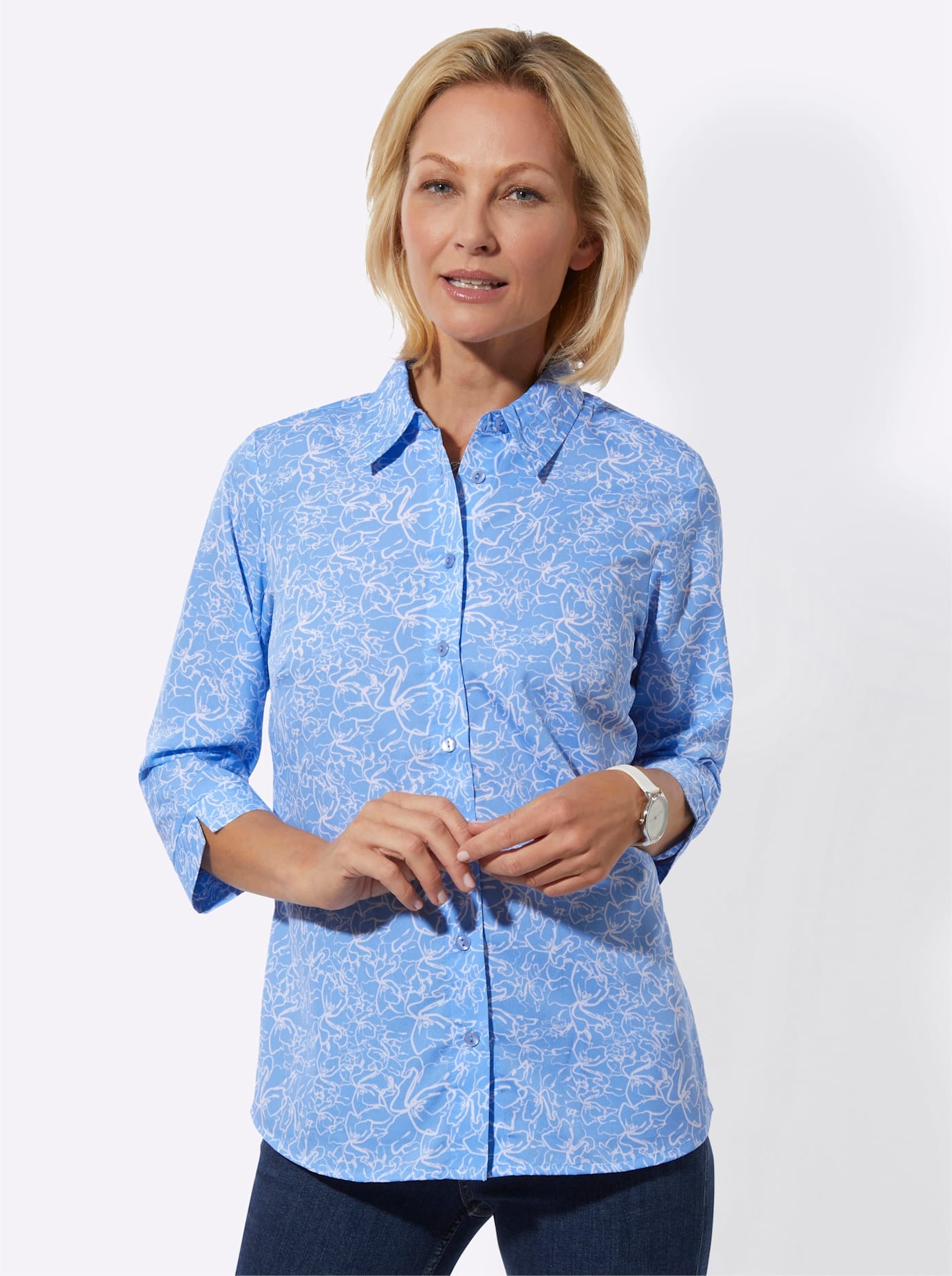 Classic Basics Hemdbluse günstig online kaufen